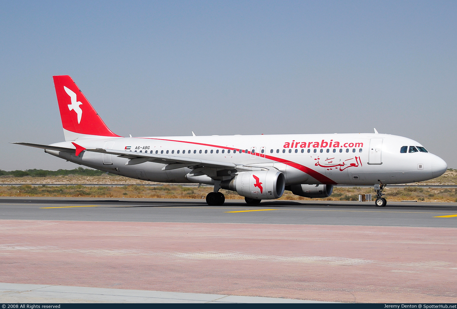 Photo of A6-ABG - Airbus A320-214 operated by Air Arabia
