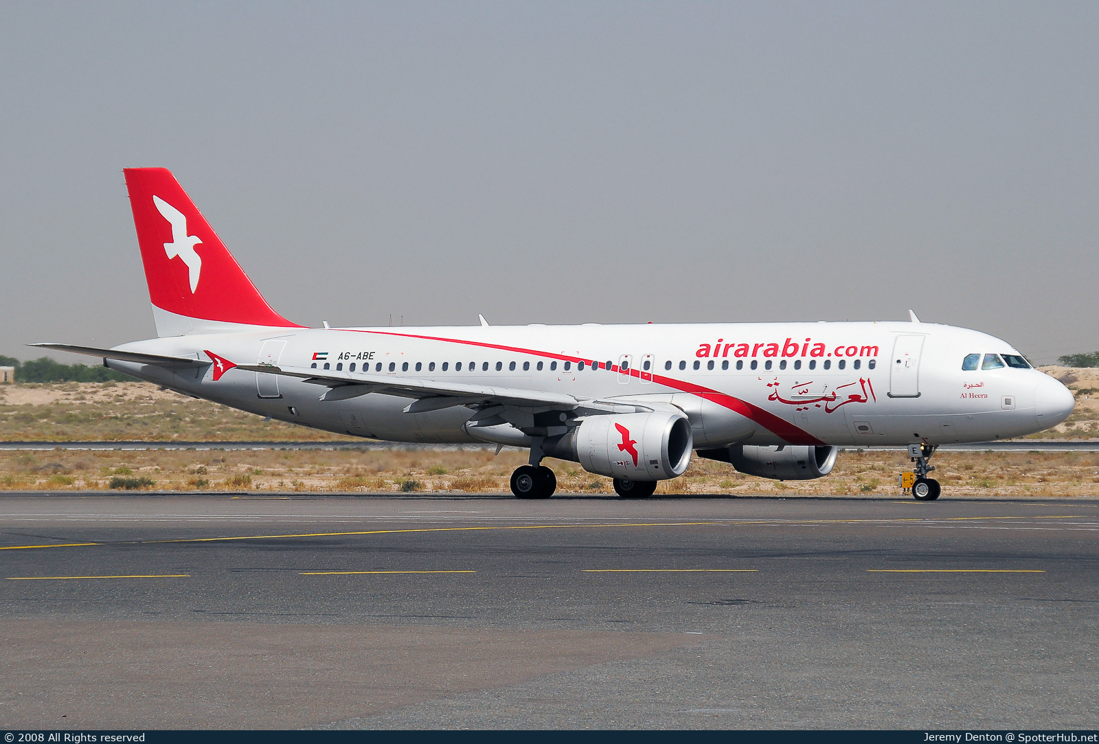 Photo of A6-ABE - Airbus A320-214 operated by Air Arabia
