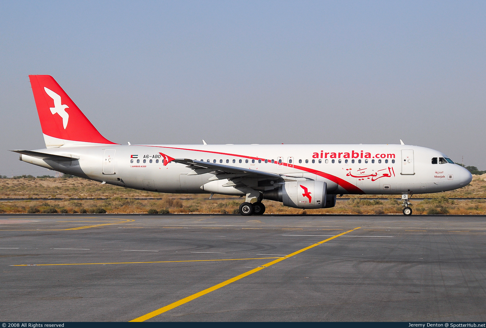 Photo of A6-ABD - Airbus A320-214 operated by Air Arabia