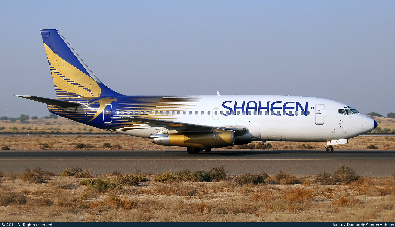 Photo of AP-BIK - Boeing 737-2B7(Adv) operated by Shaheen Air