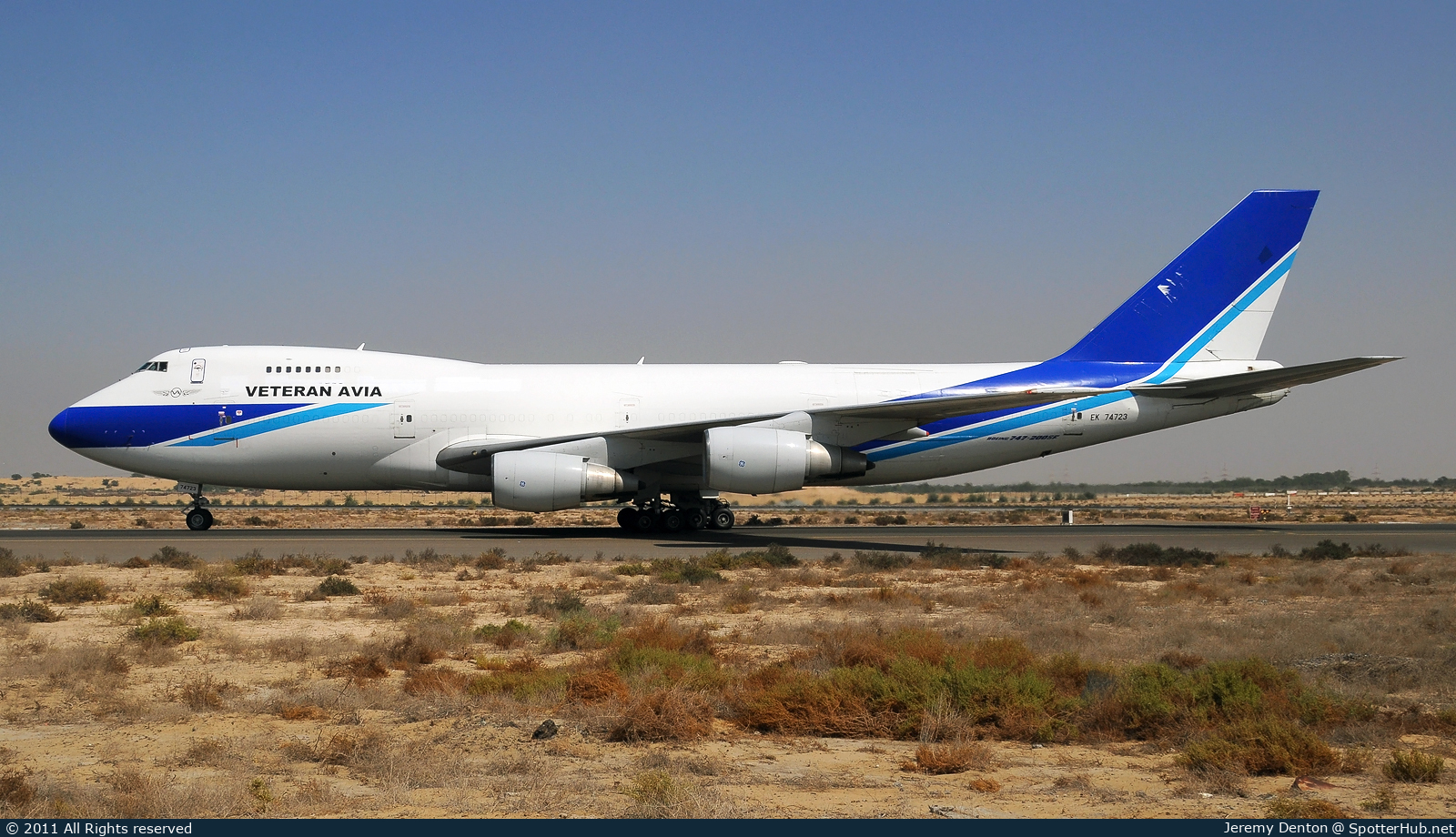 Photo of EK74723 - Boeing 747-281B(SF) operated by Veteran Avia