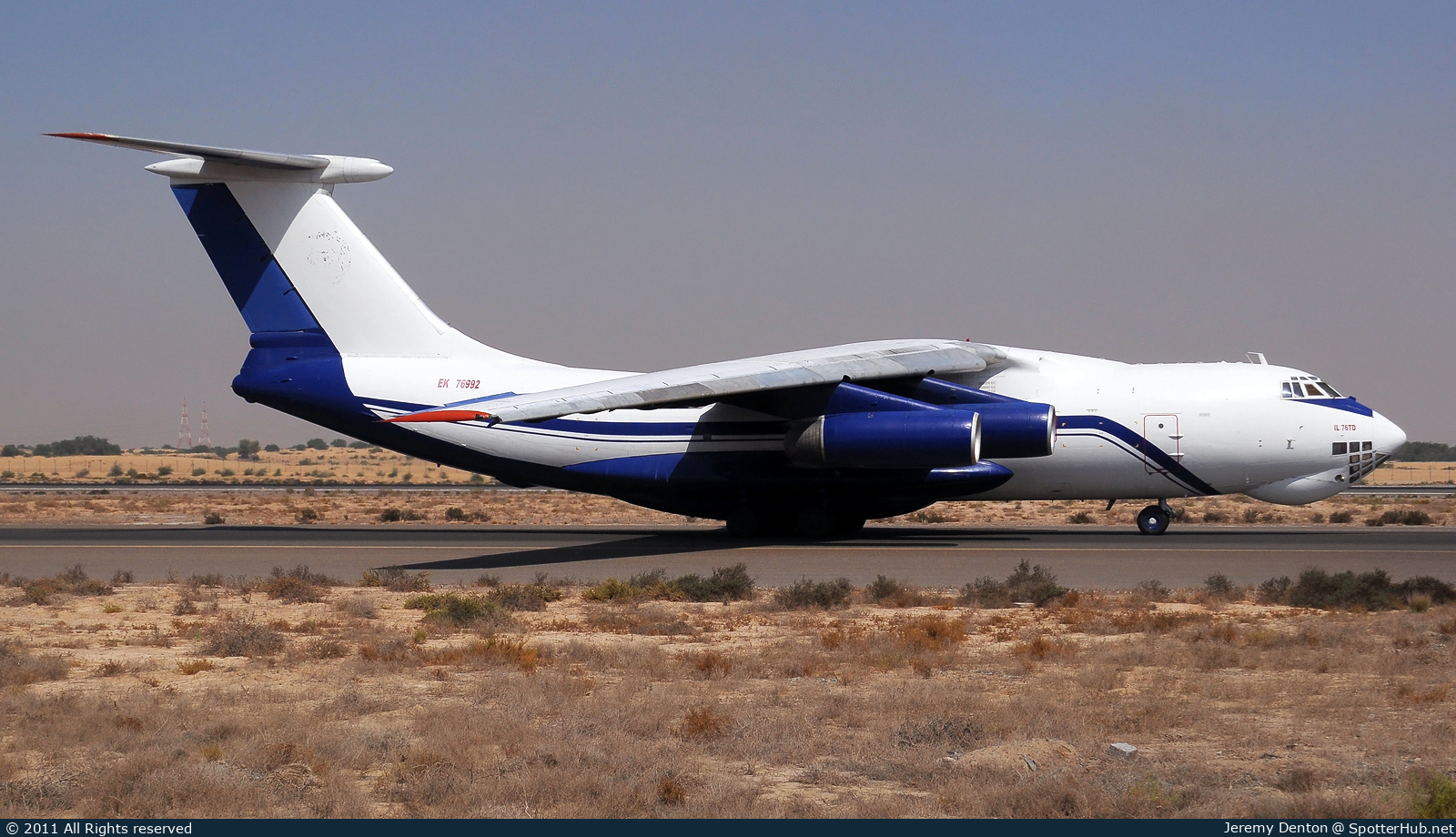 Photo of EK76992 - Ilyushin Il-76TD operated by Aykavia