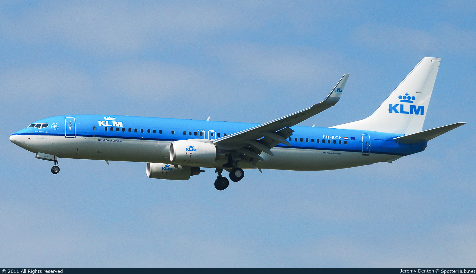Photo of PH-BCB - Boeing 737-8K2 operated by KLM Royal Dutch Airlines