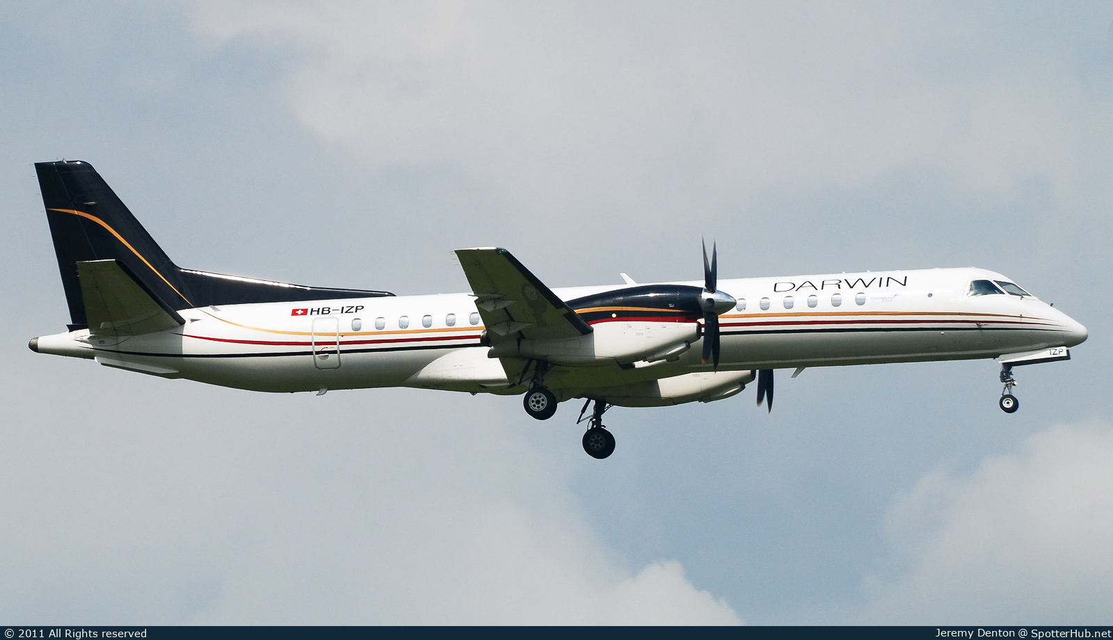 Photo of HB-IZP - Saab 2000 operated by Darwin Airline