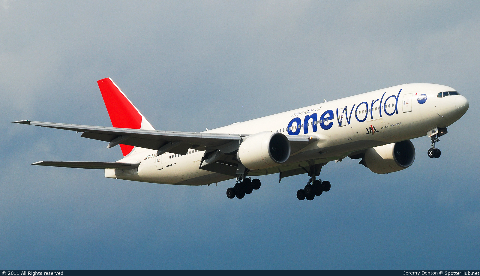 Photo of JA707J - Boeing 777-246(ER) operated by Japan Airlines