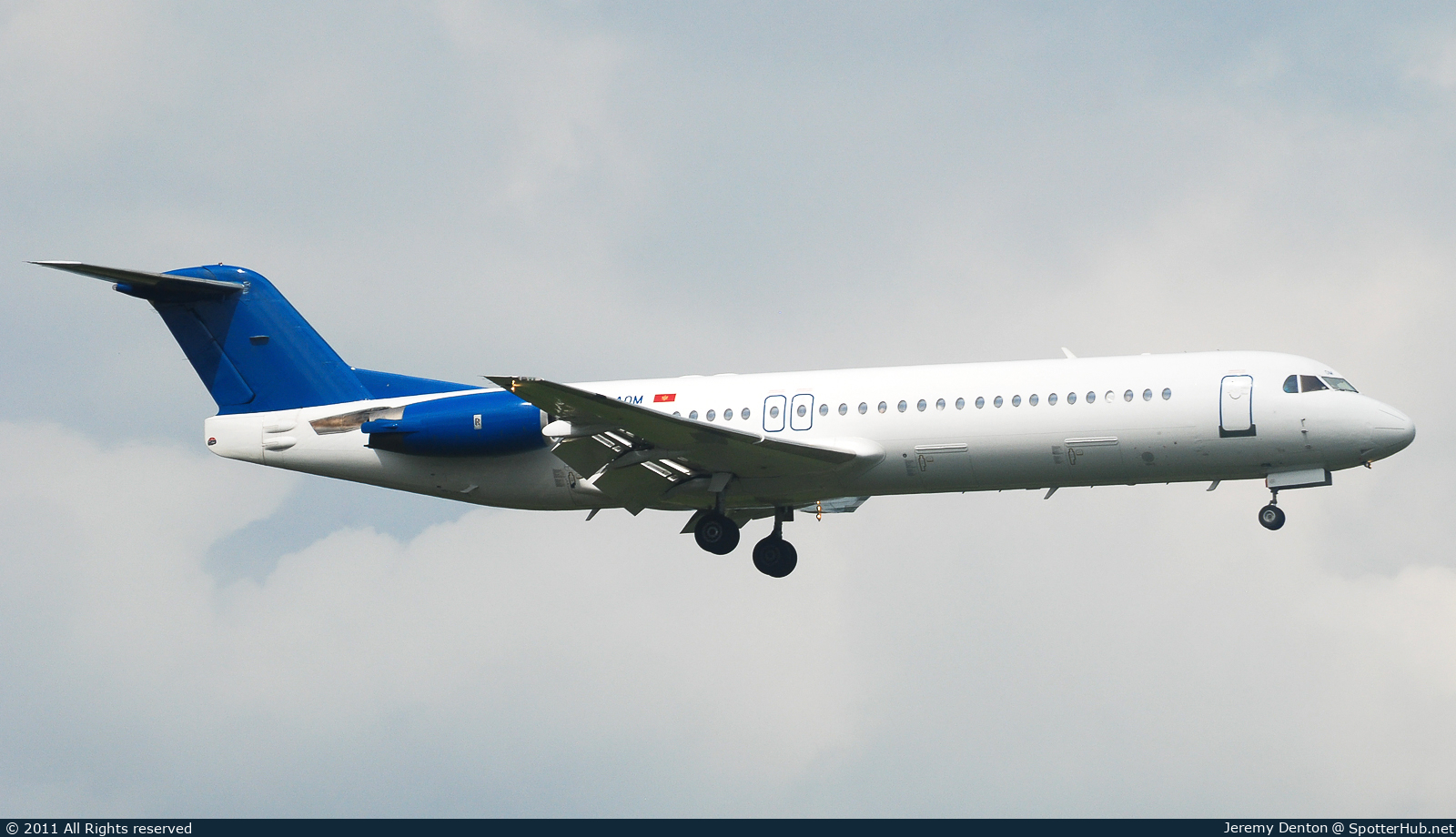Photo of 4O-AOM - Fokker 100 operated by Montenegro Airlines