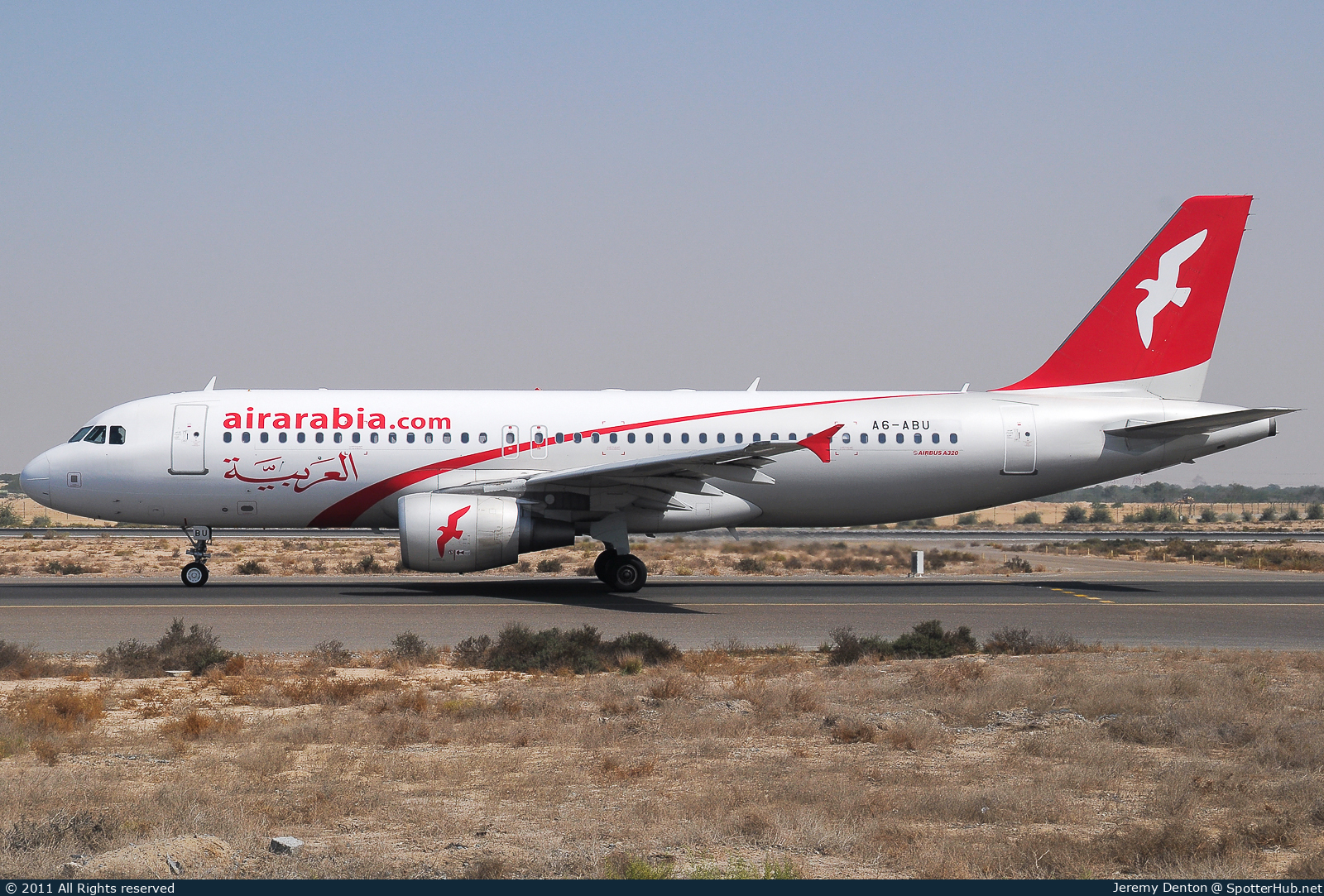 Photo of A6-ABU - Airbus A320-214 operated by Air Arabia