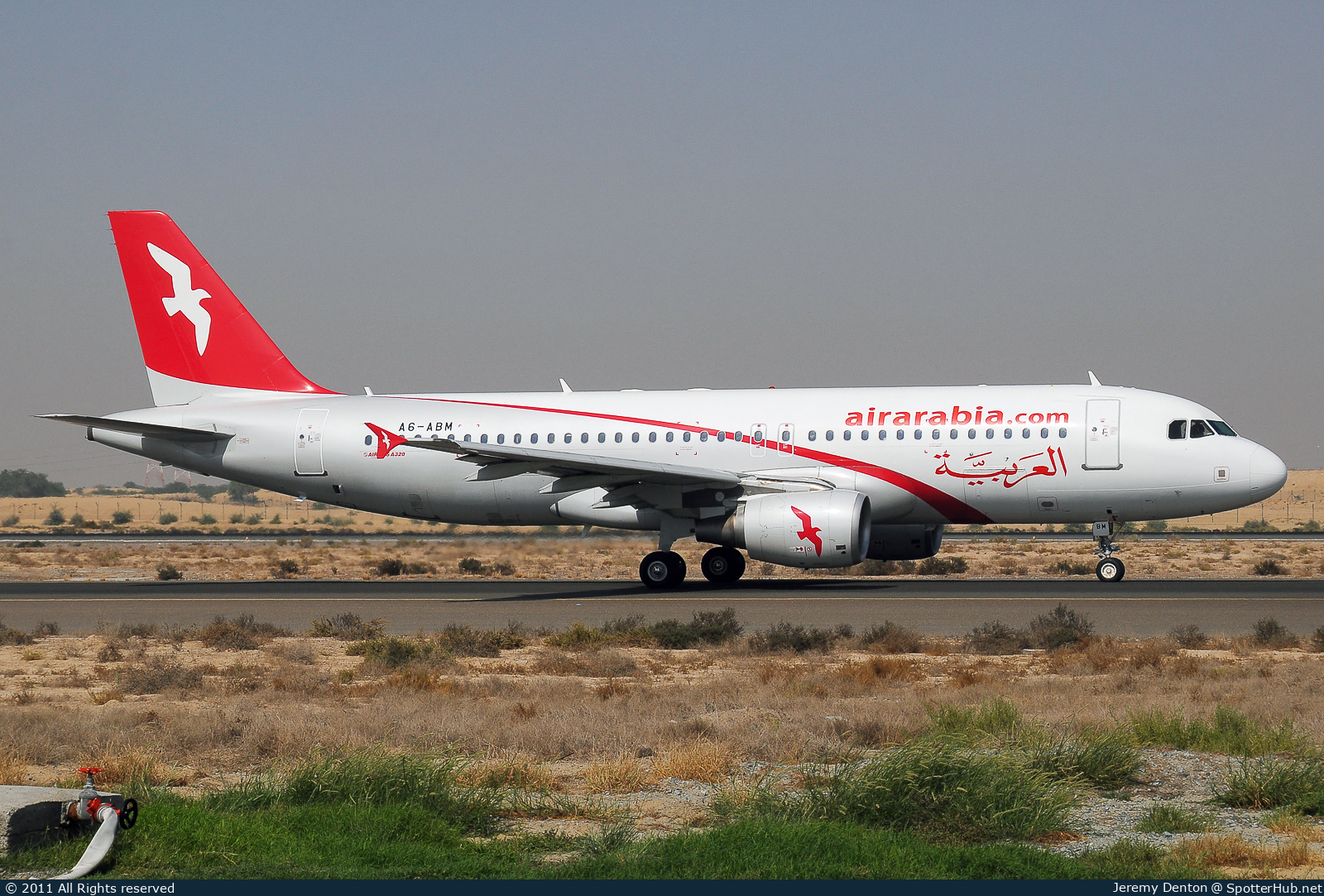 Photo of A6-ABM - Airbus A320-214 operated by Air Arabia