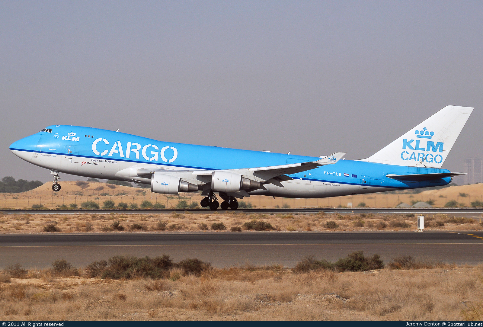 Photo of PH-CKB - Boeing 747-406F(ER) operated by KLM Cargo (opb Martinair)