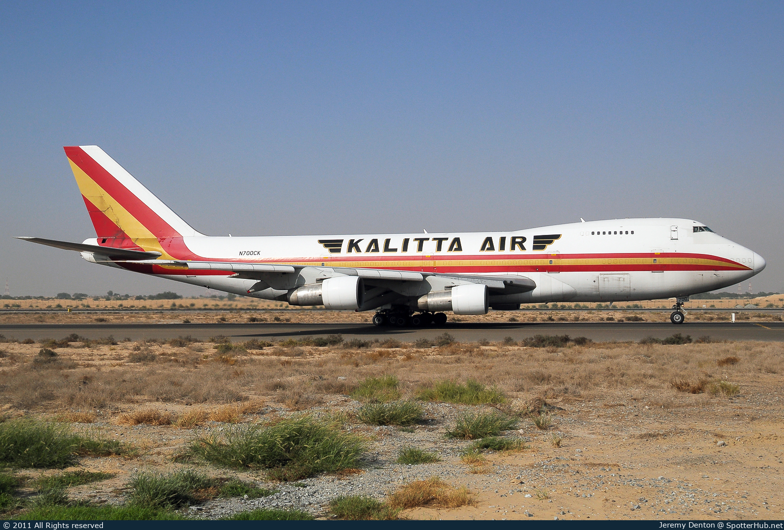 Photo of N700CK - Boeing 747-246B(SF) operated by Kalitta Air