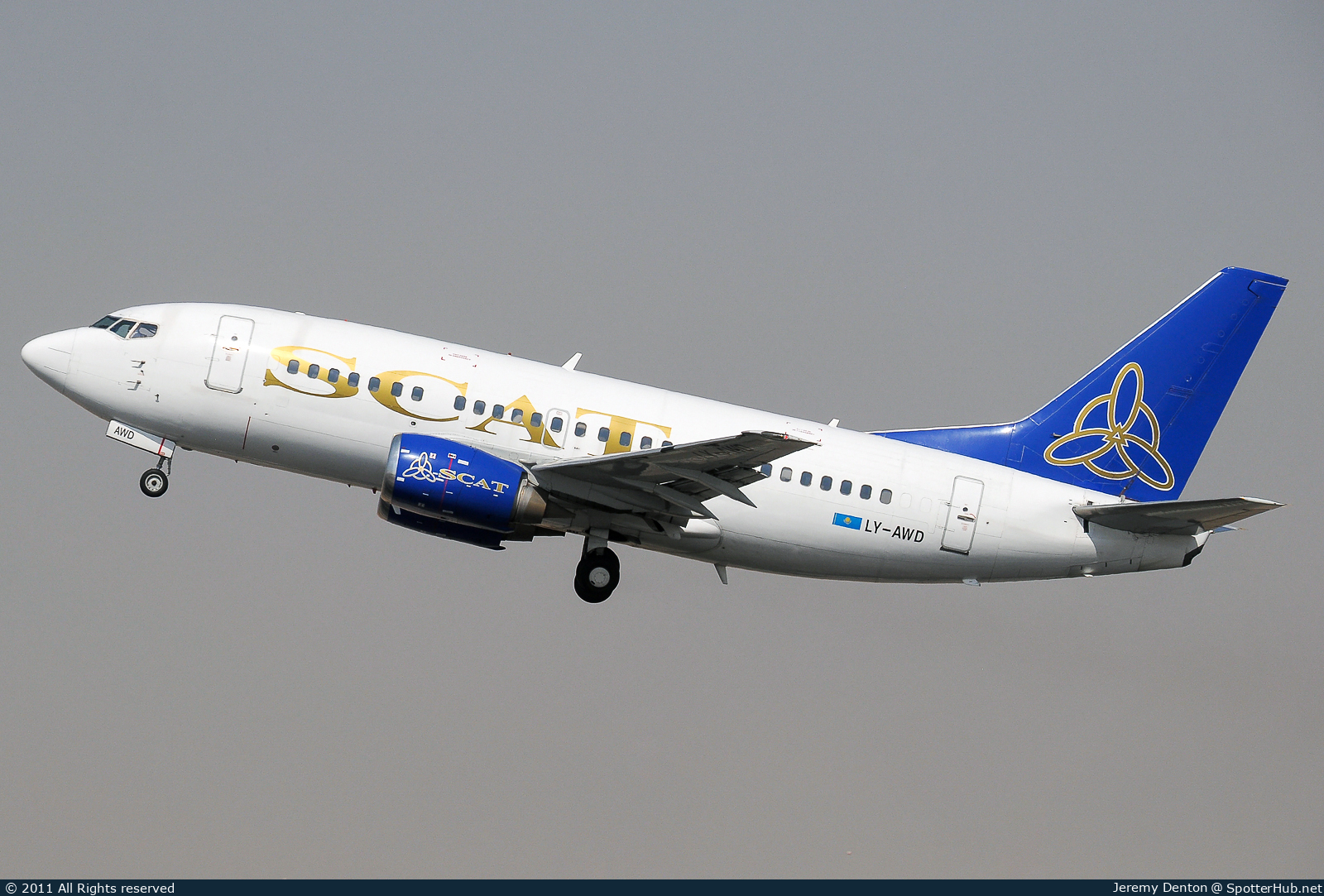 Photo of LY-AWD - Boeing 737-522 operated by SCAT Airlines