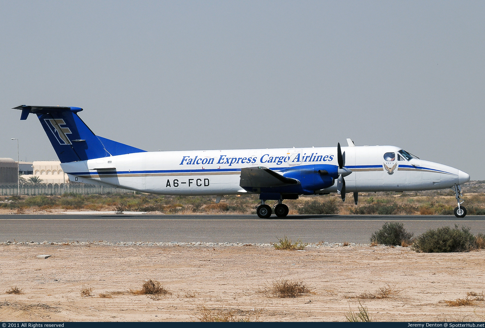 Photo of A6-FCD - Beechcraft 1900C-1 operated by Falcon Express Cargo Airlines