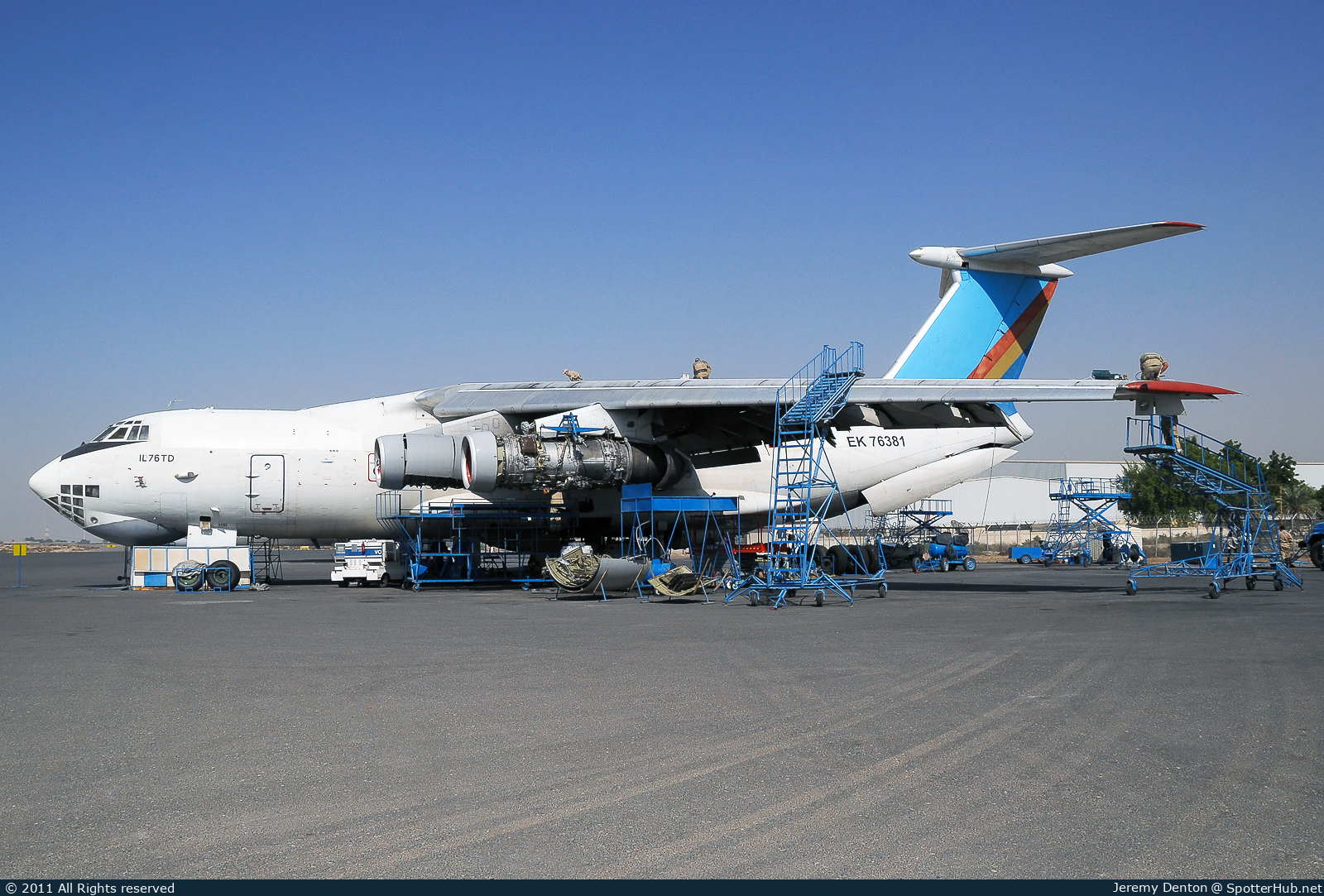Photo of EK76381 - Ilyushin Il-76TD operated by Veteran Avia