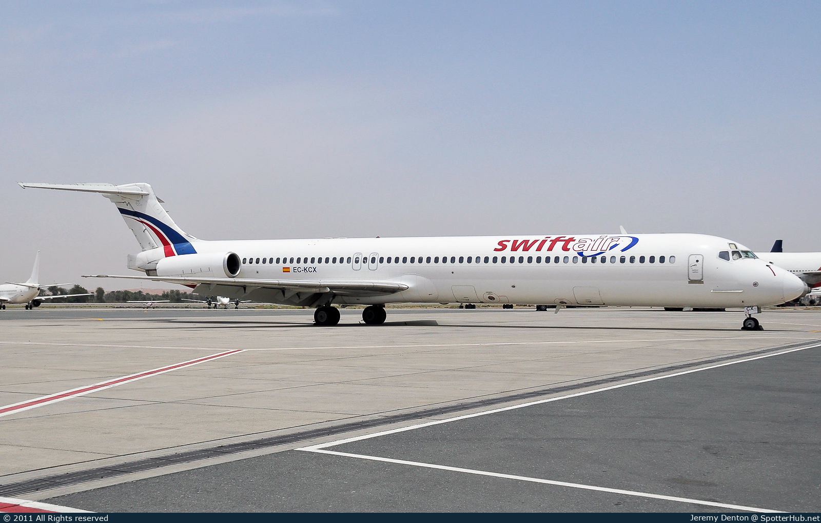 Photo of EC-KCX - McDonnell Douglas MD-83 operated by Swiftair