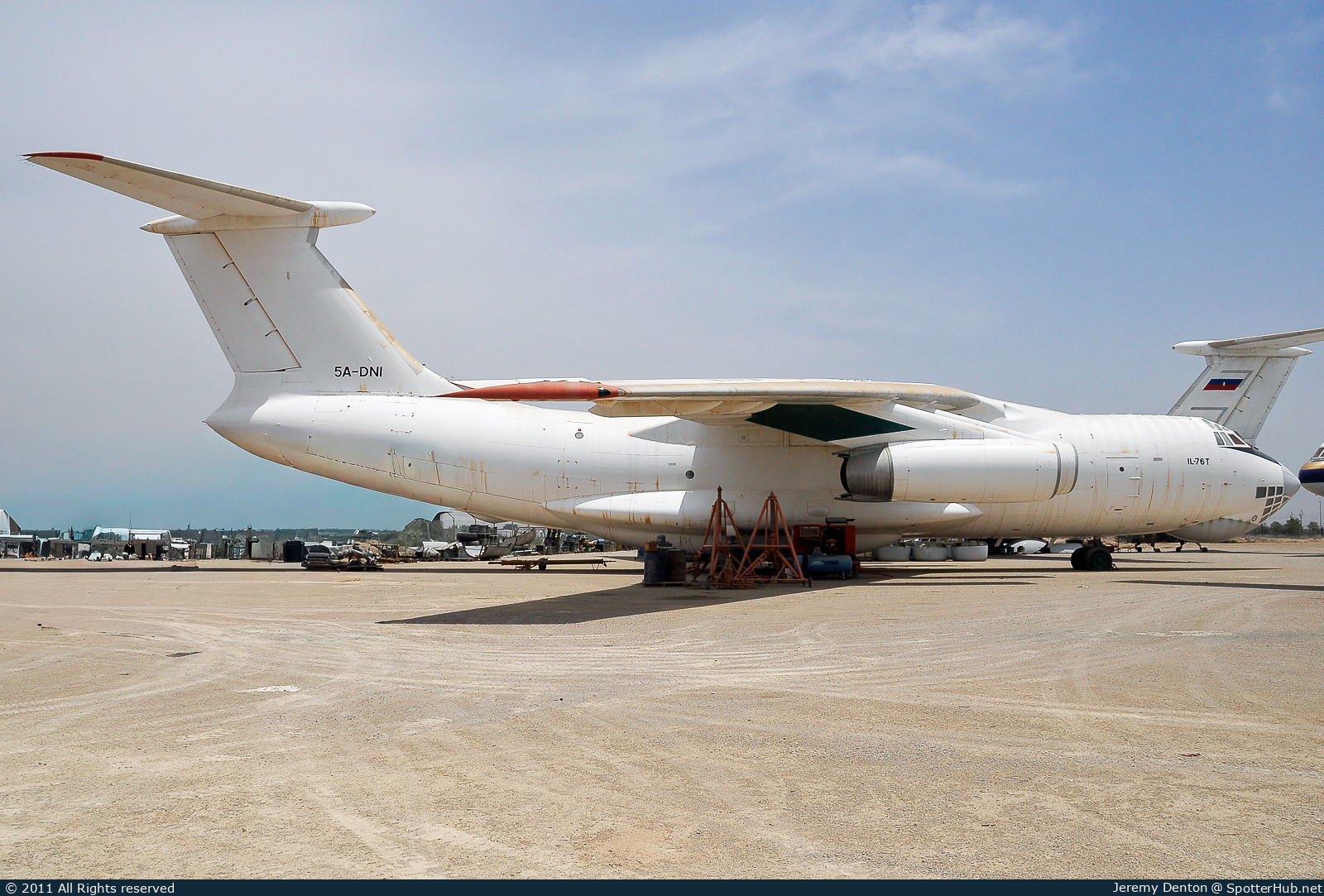 Photo of 5A-DNI - Ilyushin Il-76T operated by Libyan Air Cargo