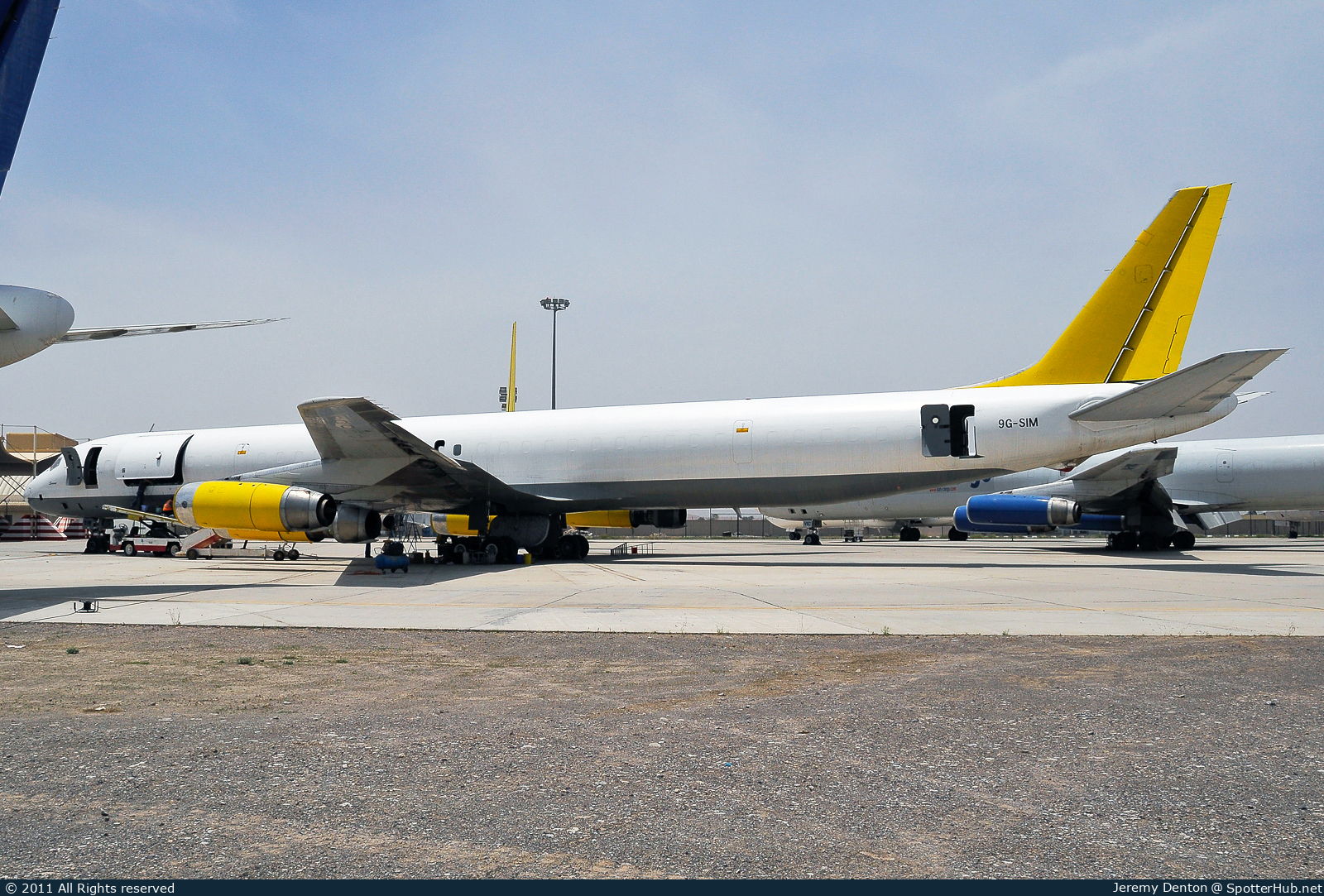 Photo of 9G-SIM - Douglas DC-8-63CF(F) operated by Johnsons Air