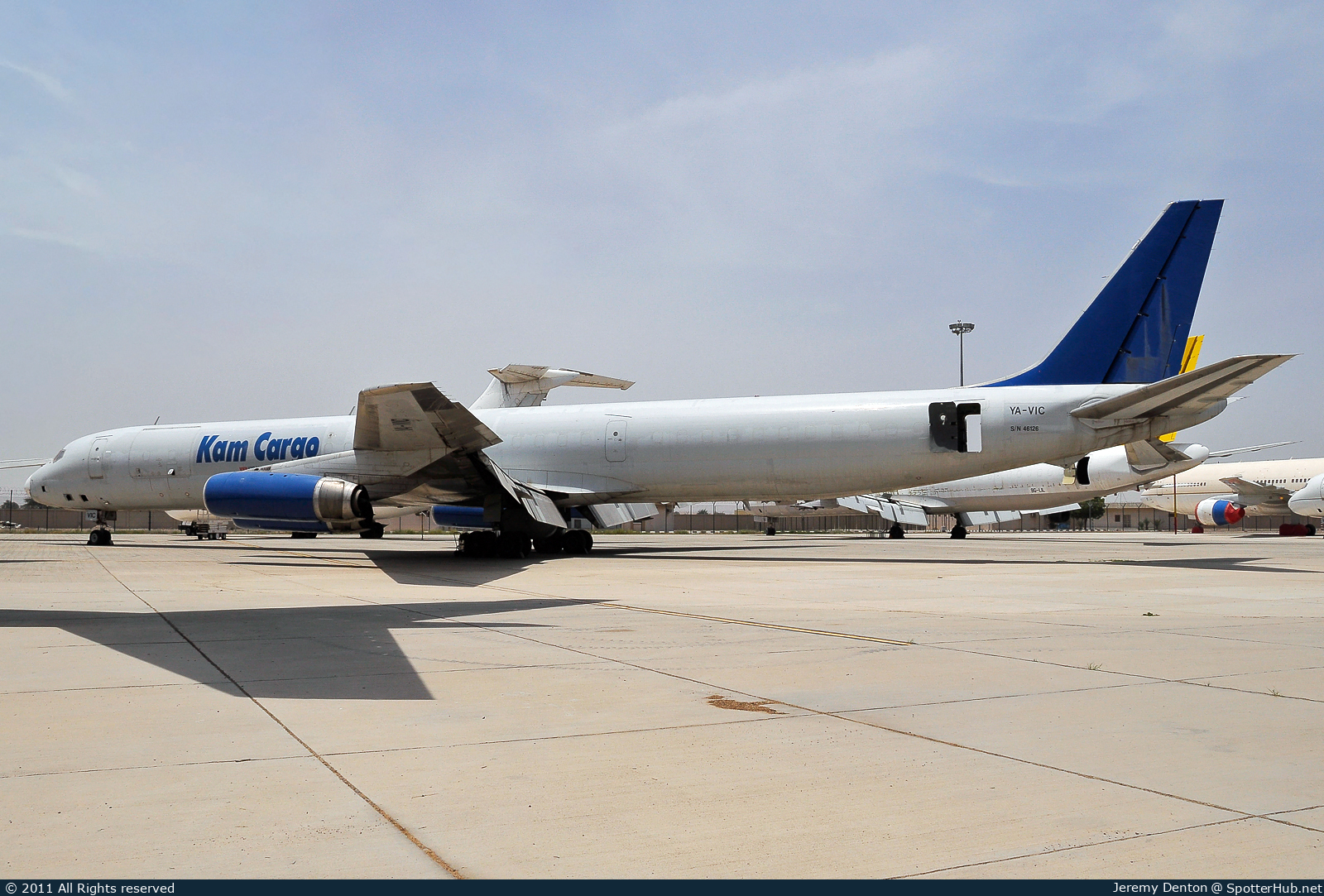 Photo of YA-VIC - Douglas DC-8-63(F) operated by Kam Air