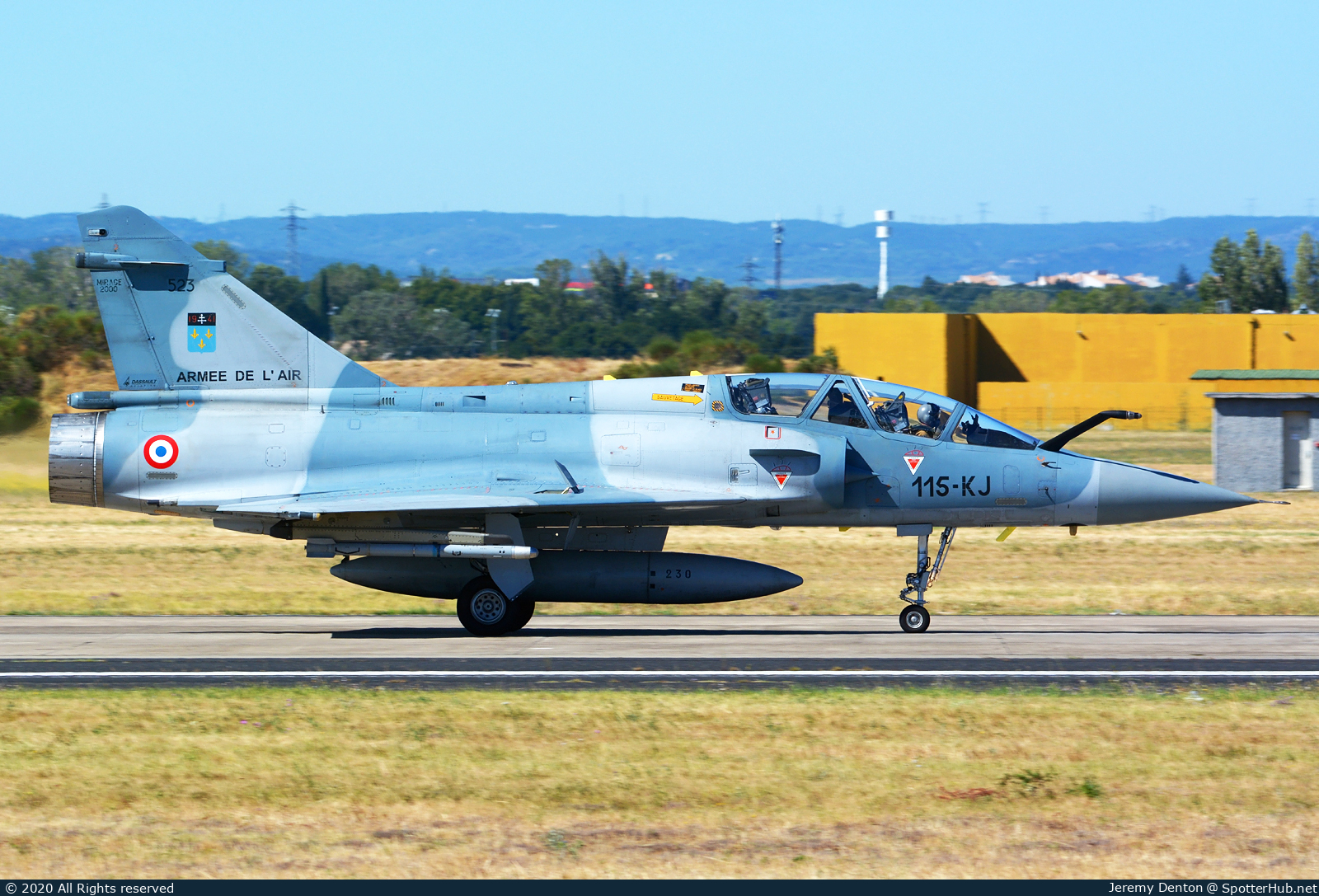 Photo of 523 - Dassault Mirage 2000B at Air Base