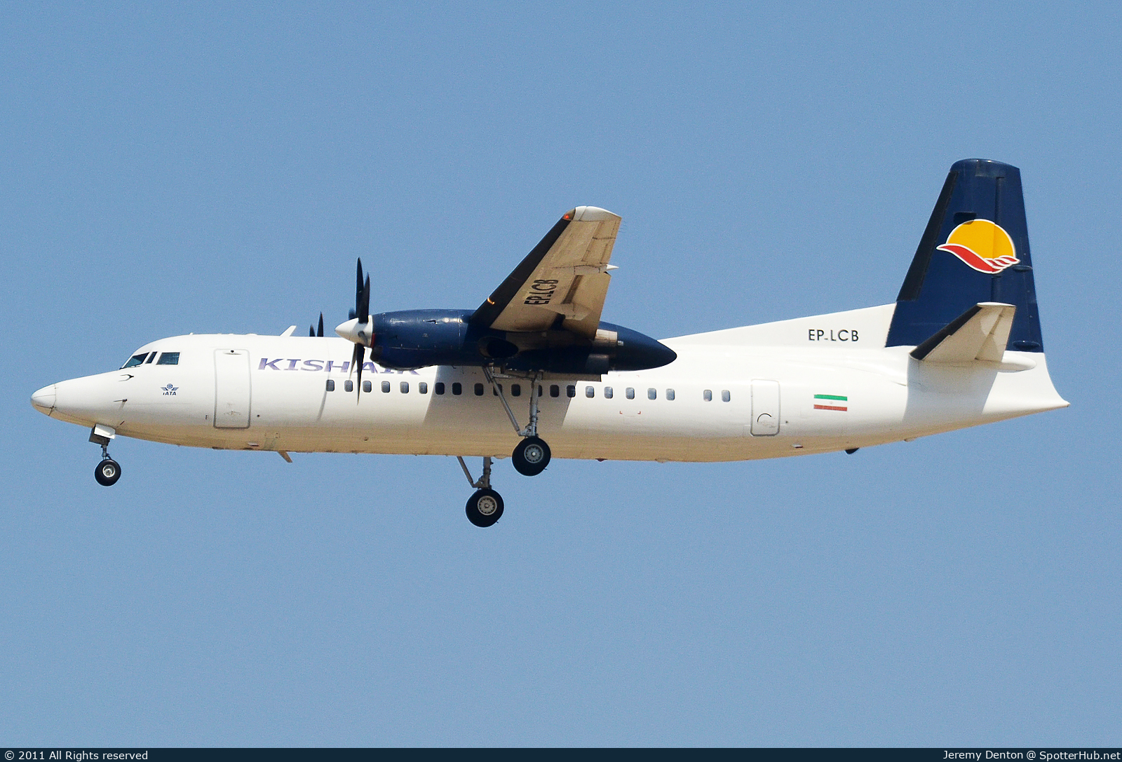 Photo of EP-LCB - Fokker 50 operated by Kish Air