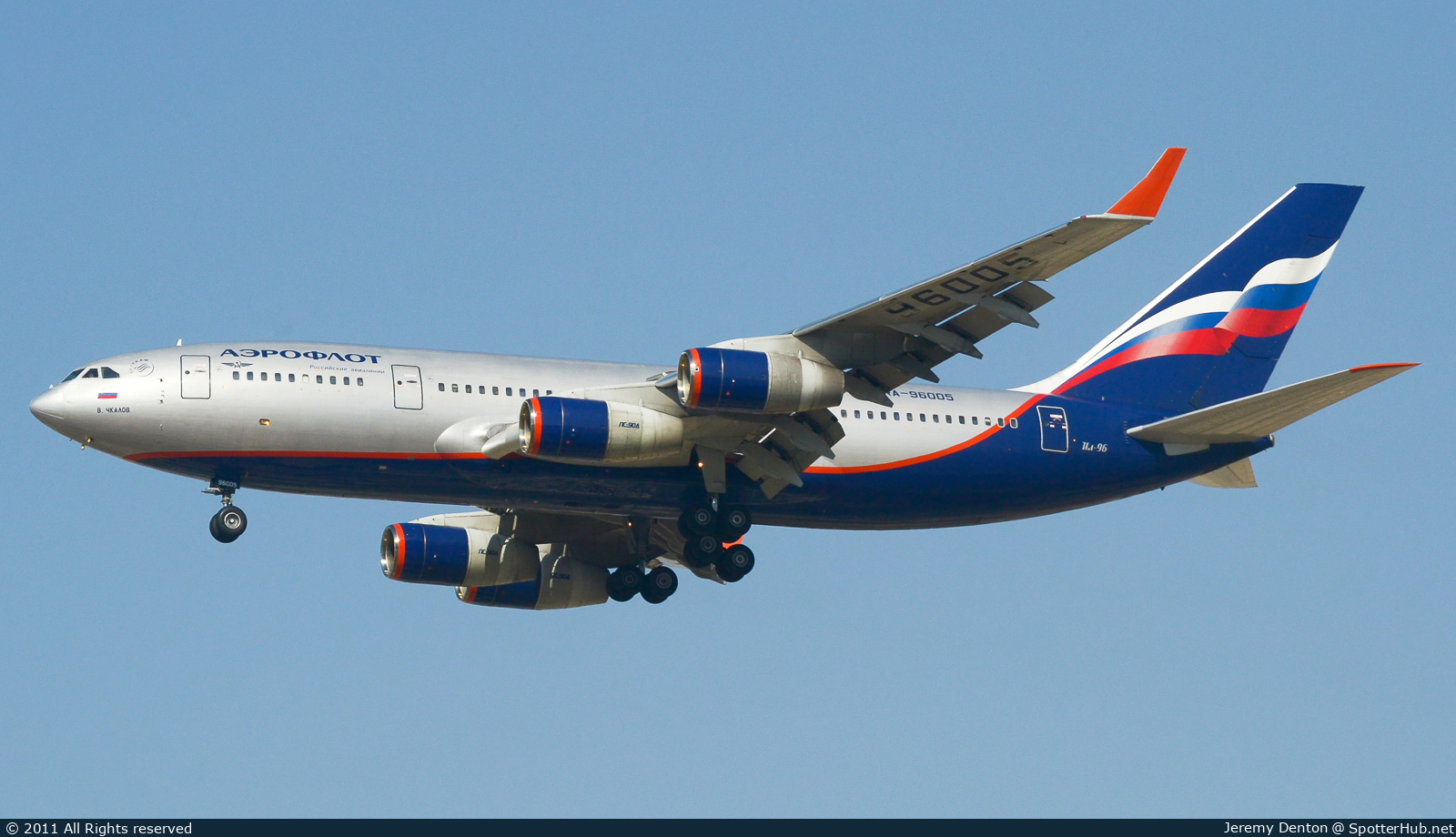Photo of RA-96005 - Ilyushin Il-96-300 operated by Aeroflot