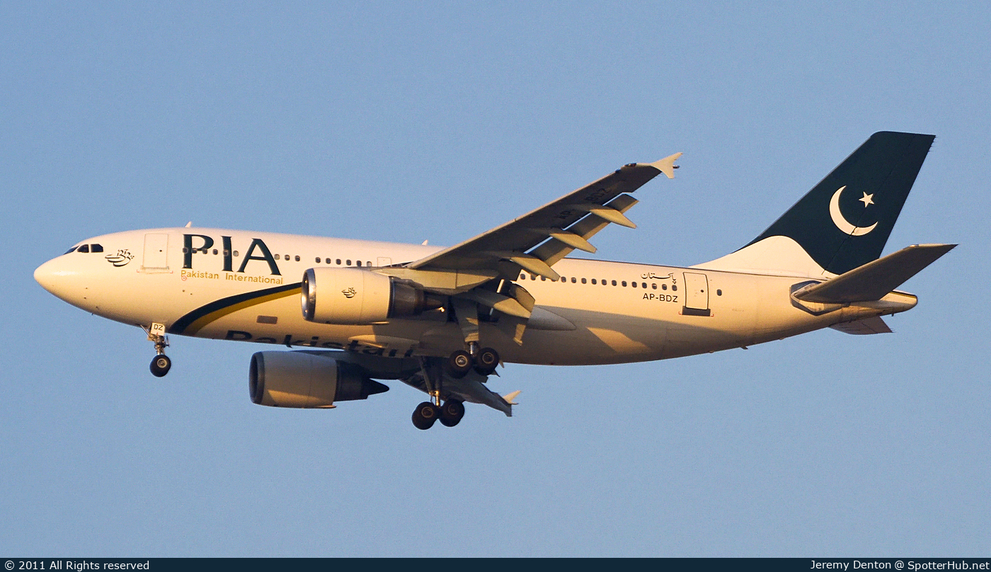 Photo of AP-BDZ - Airbus A310-308 operated by PIA Pakistan International Airlines