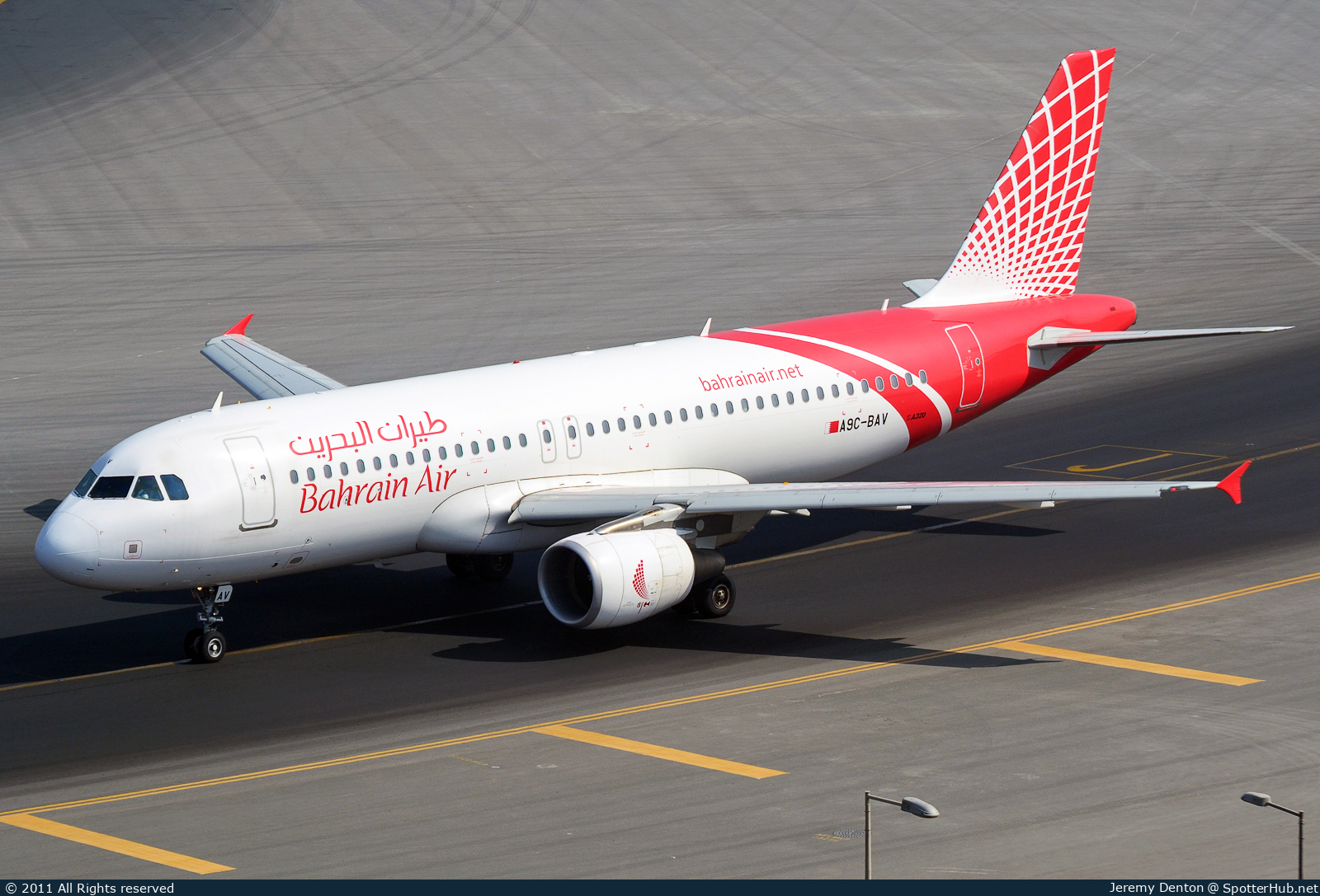 Photo of A9C-BAV - Airbus A320-214 operated by Bahrain Air