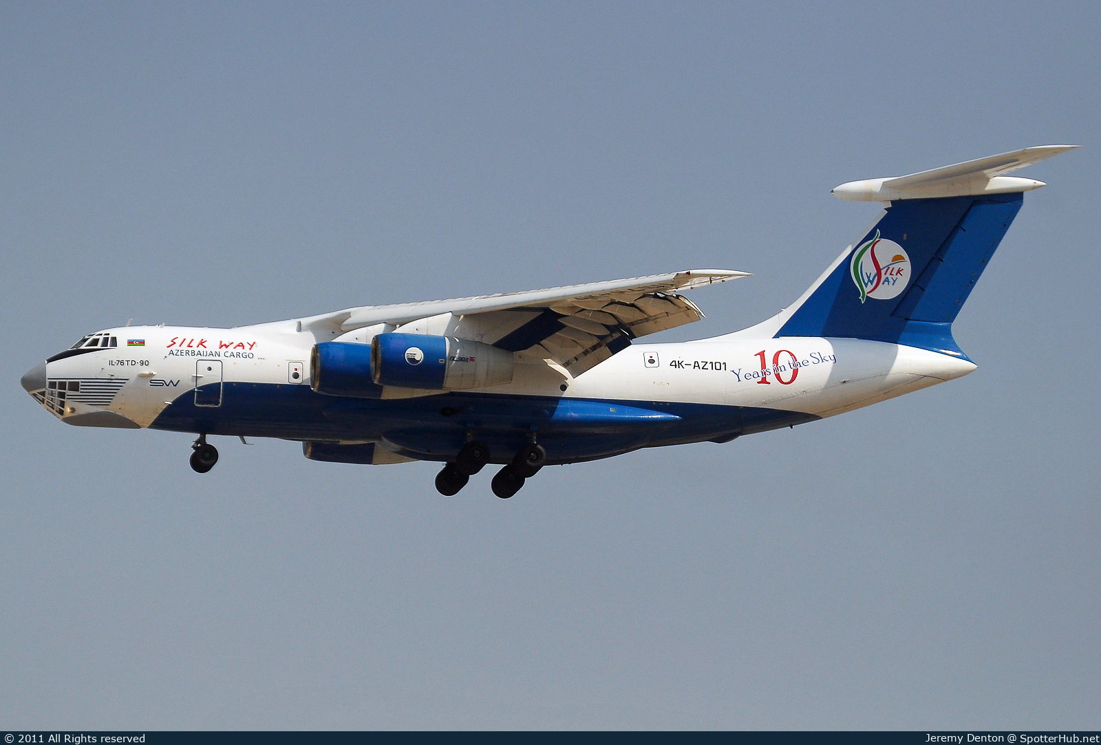 Photo of 4K-AZ101 - Ilyushin Il-76TD-90VD operated by Silk Way Airlines