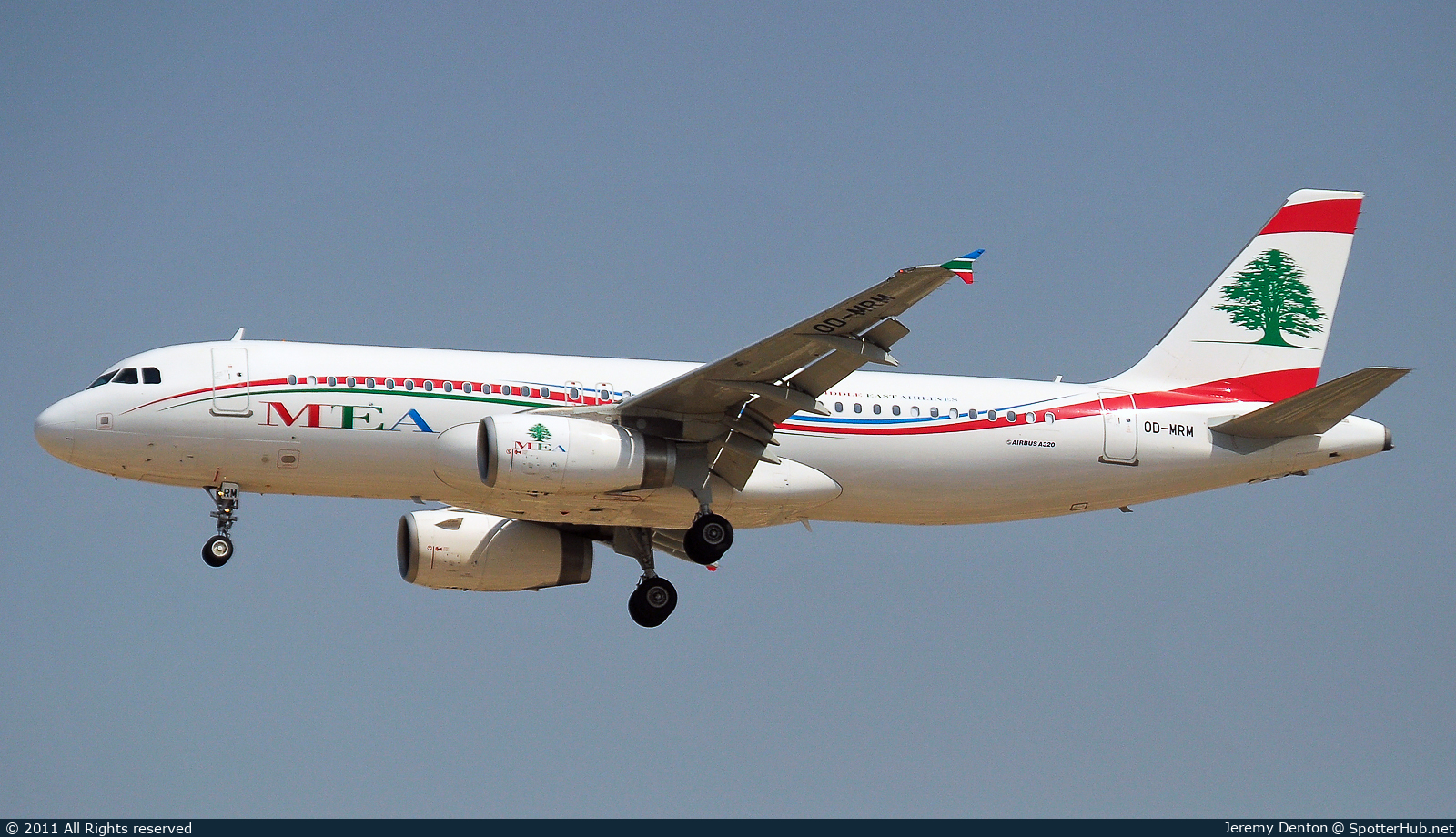 Photo of OD-MRM - Airbus A320-232 operated by MEA Middle East Airlines