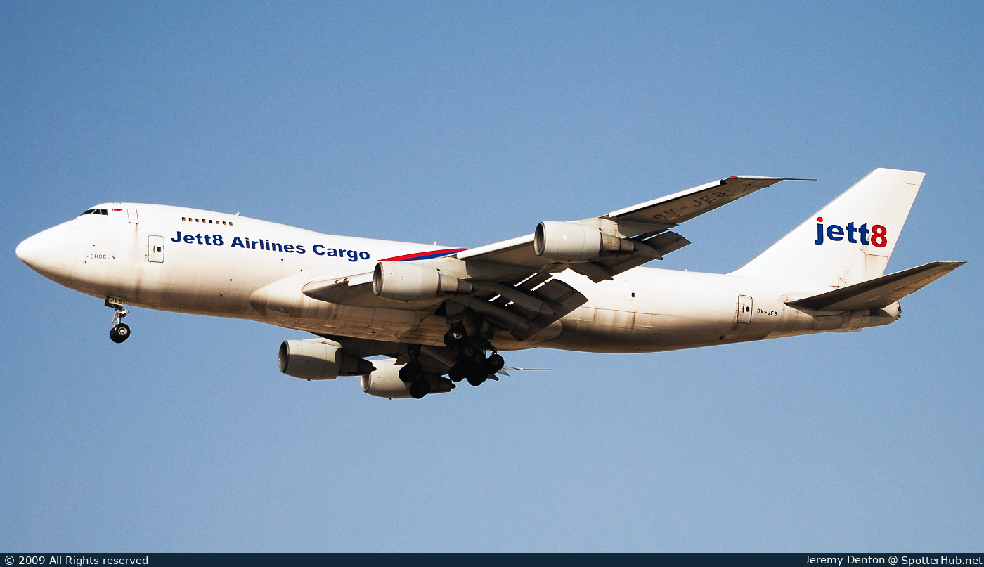 Photo of 9V-JEB - Boeing 747-281F operated by Jett8 Airlines Cargo