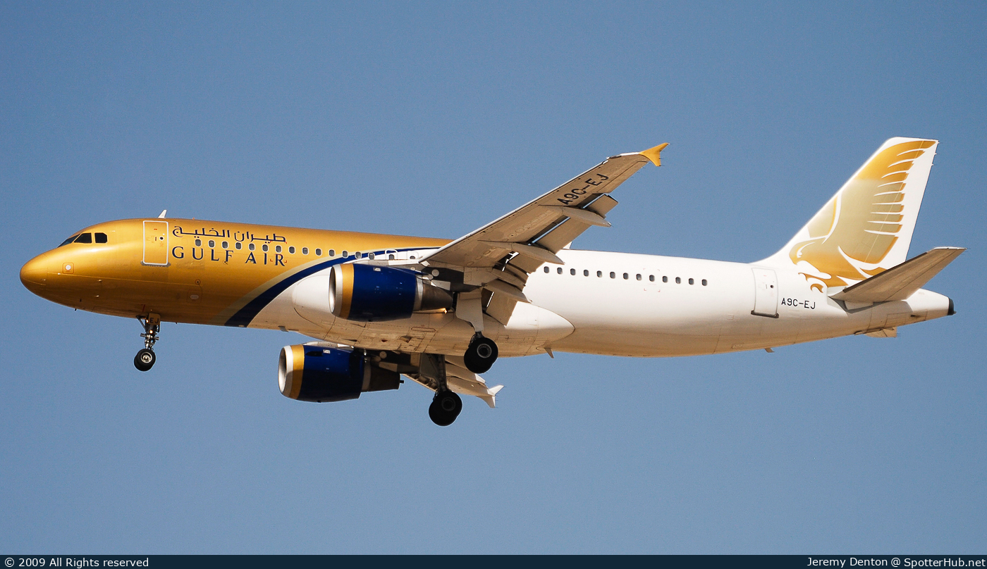 Photo of A9C-EJ - Airbus A320-212 operated by Gulf Air
