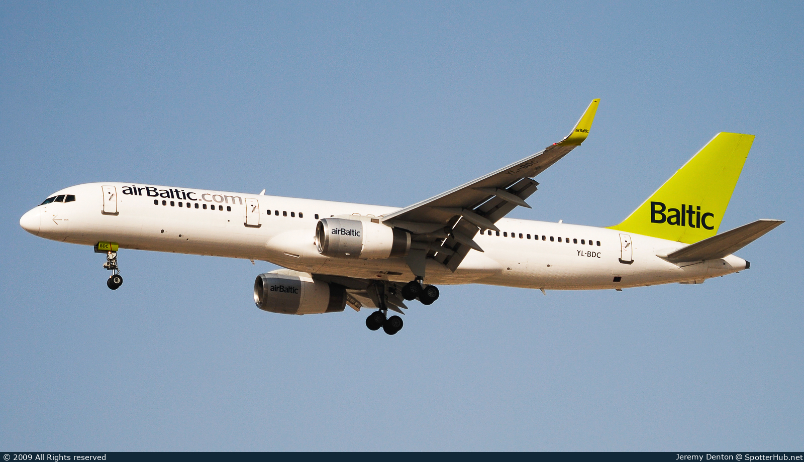 Photo of YL-BDC - Boeing 757-256 operated by airBaltic