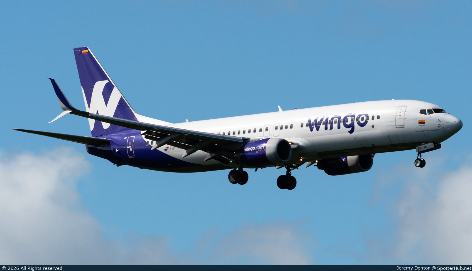 Photo of HP-1535CMP - Boeing 737-8V3 operated by Wingo