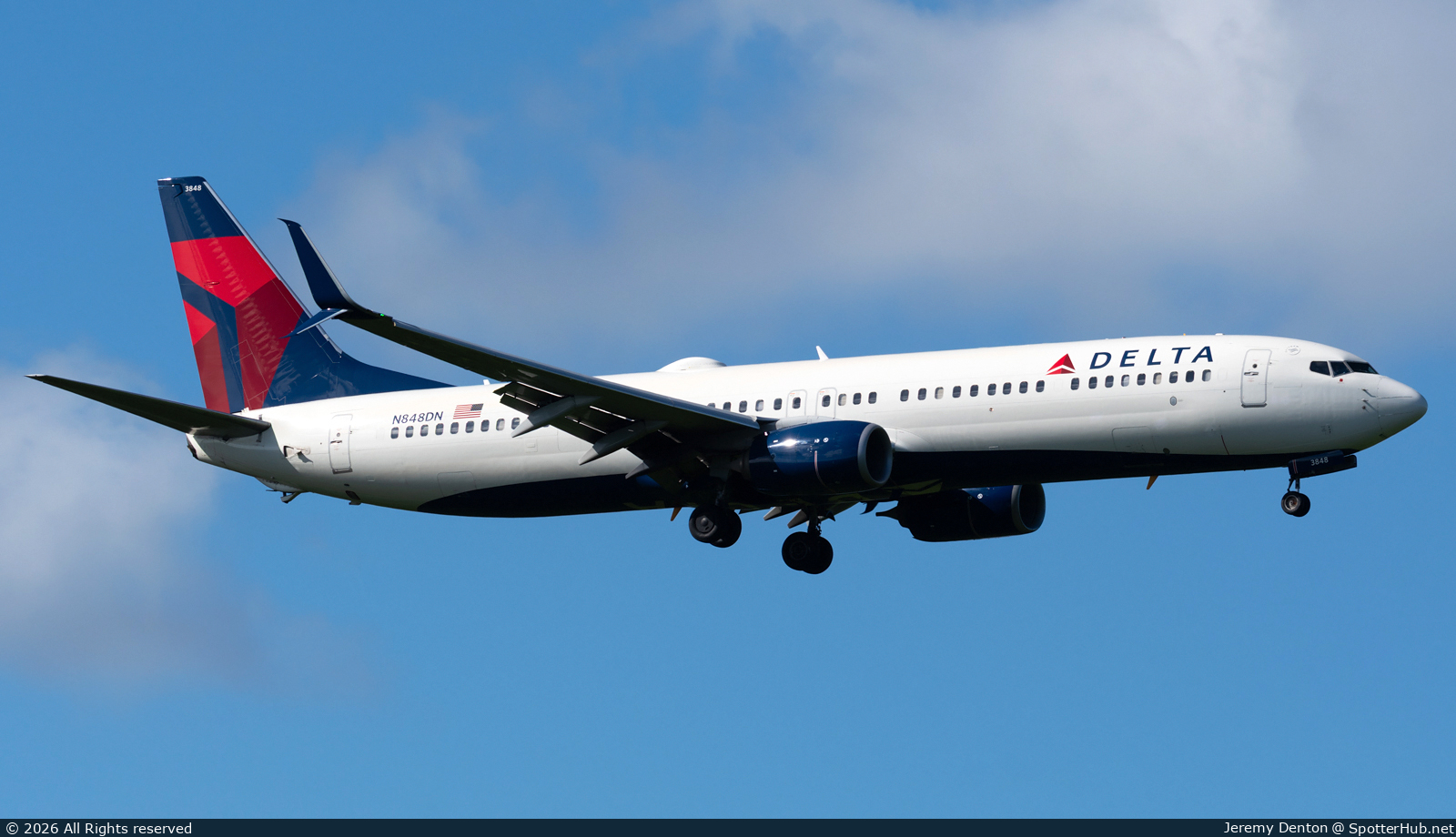 Photo of N848DN - Boeing 737-932(ER) operated by Delta Air Lines