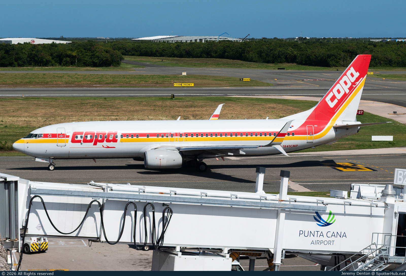 Photo of HP-1841CMP - Boeing 737-8V3 operated by Copa Airlines