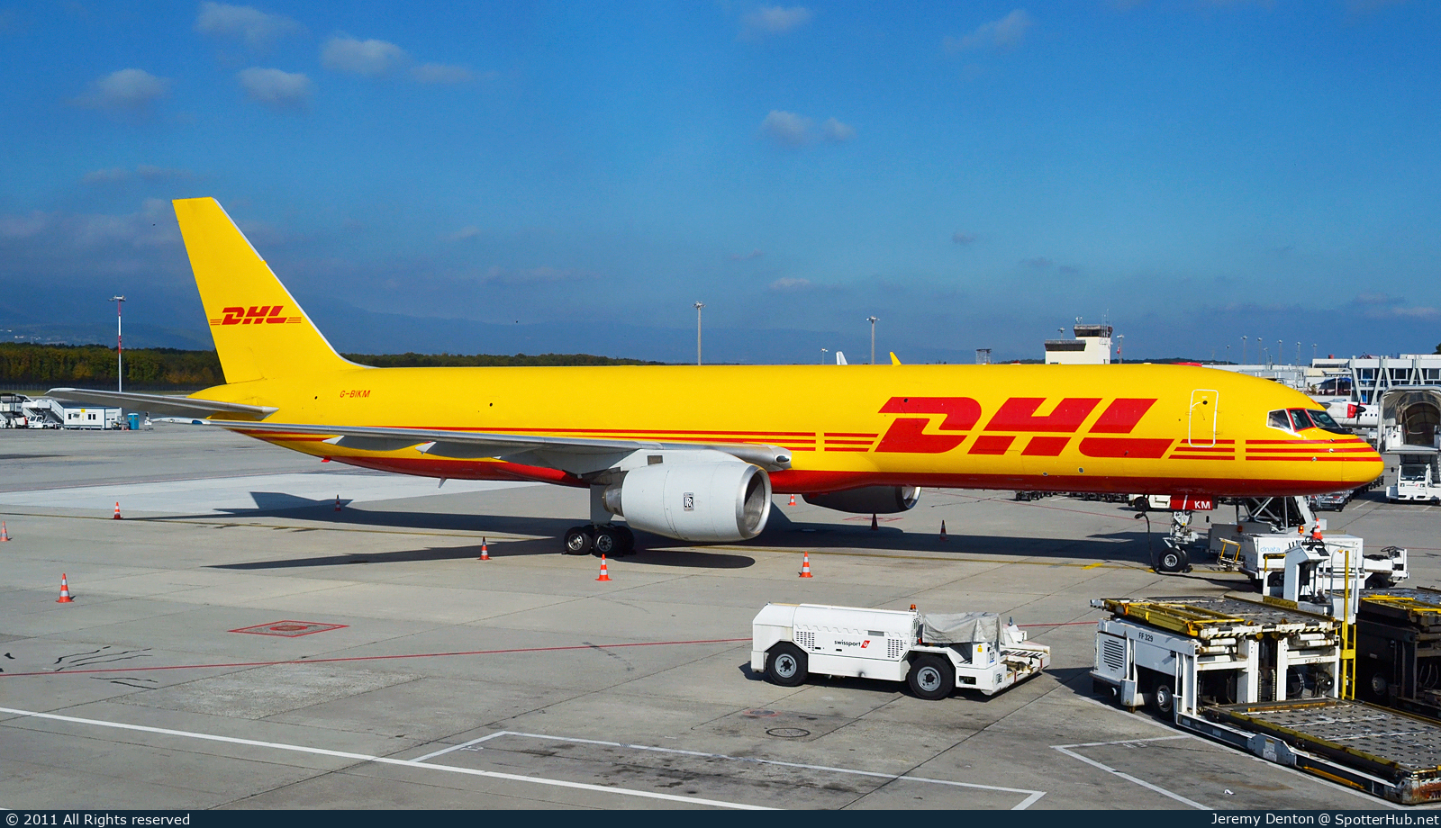 Photo of G-BIKM - Boeing 757-236(SF) operated by DHL Air