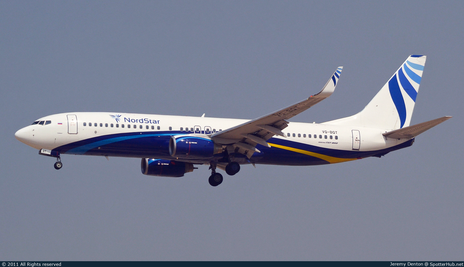 Photo of VQ-BQT - Boeing 737-8AS operated by NordStar