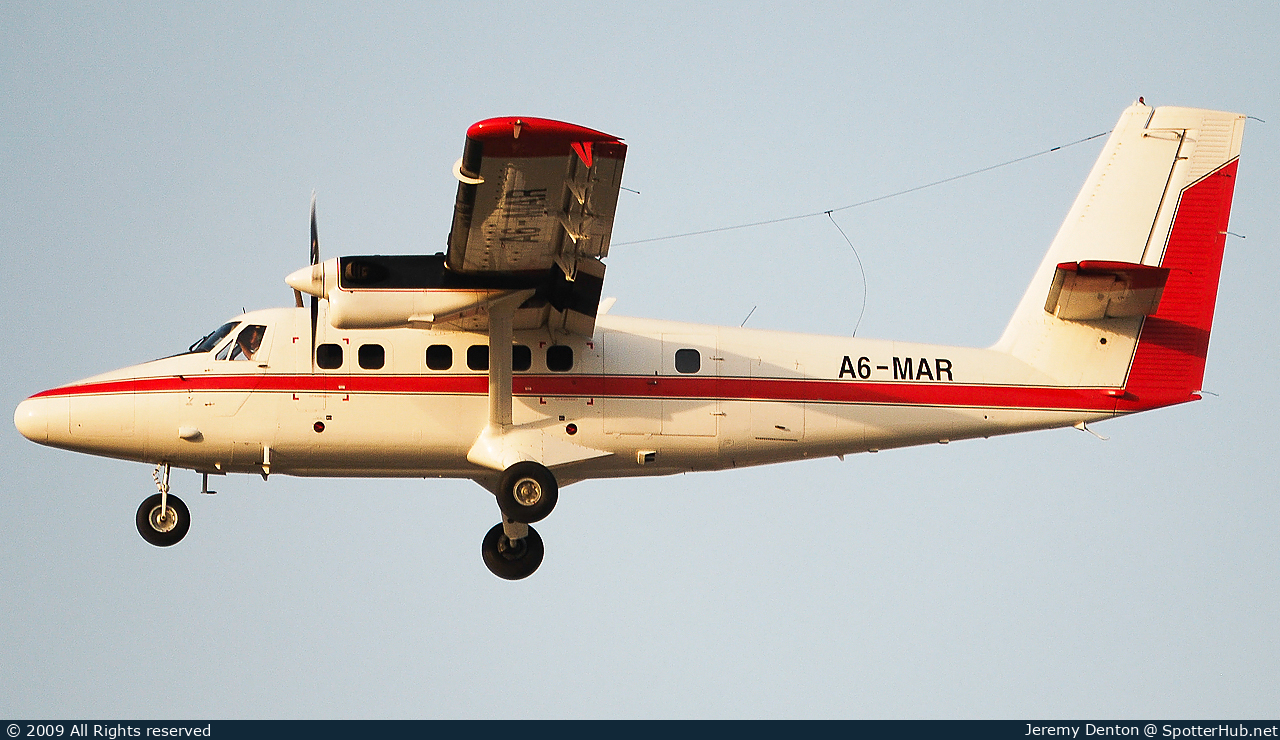 Photo of A6-MAR - De Havilland Canada DHC-6-300 Twin Otter operated by Private