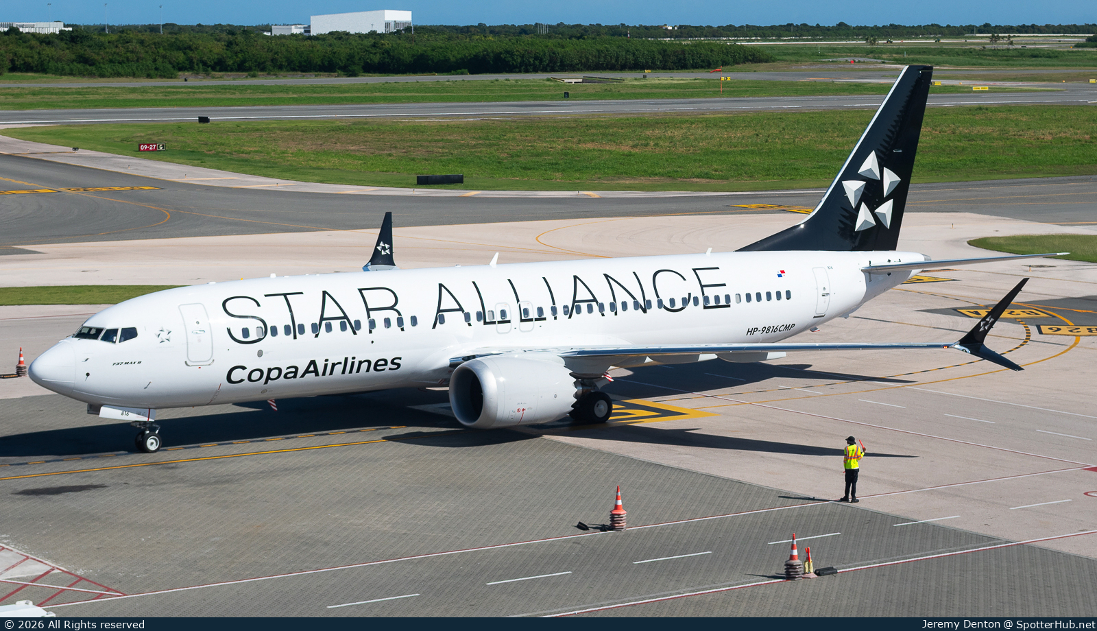 Photo of HP-9816CMP - Boeing 737 MAX 8 operated by Copa Airlines