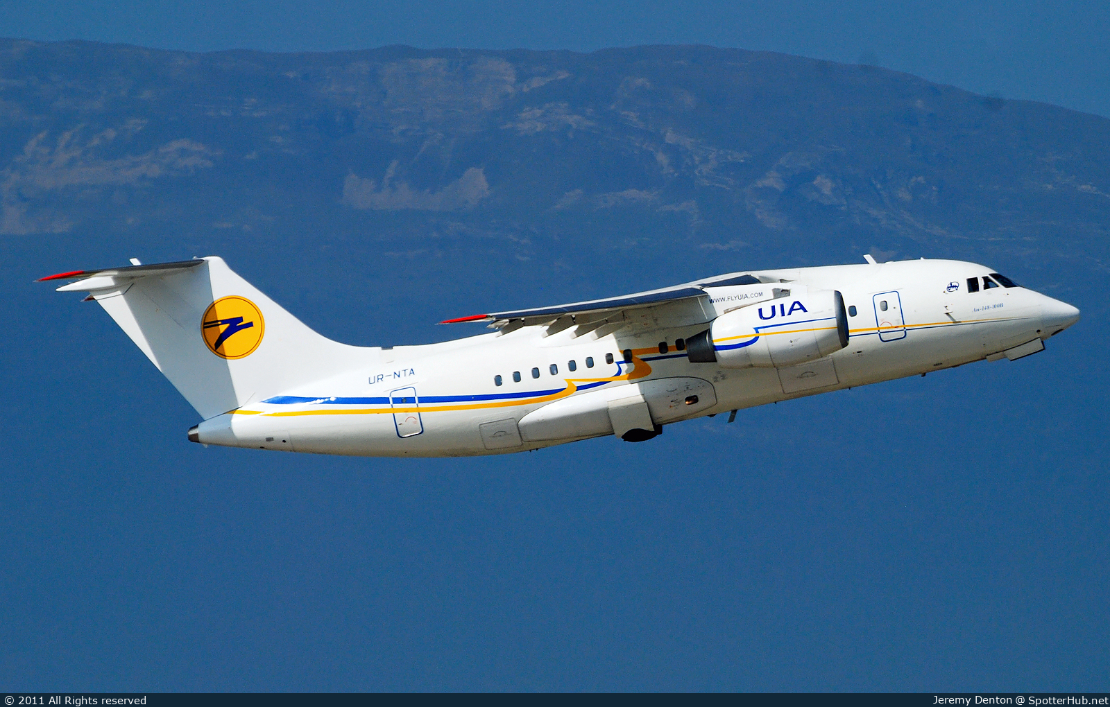 Photo of UR-NTA - Antonov An-148-100B operated by Ukraine International Airlines