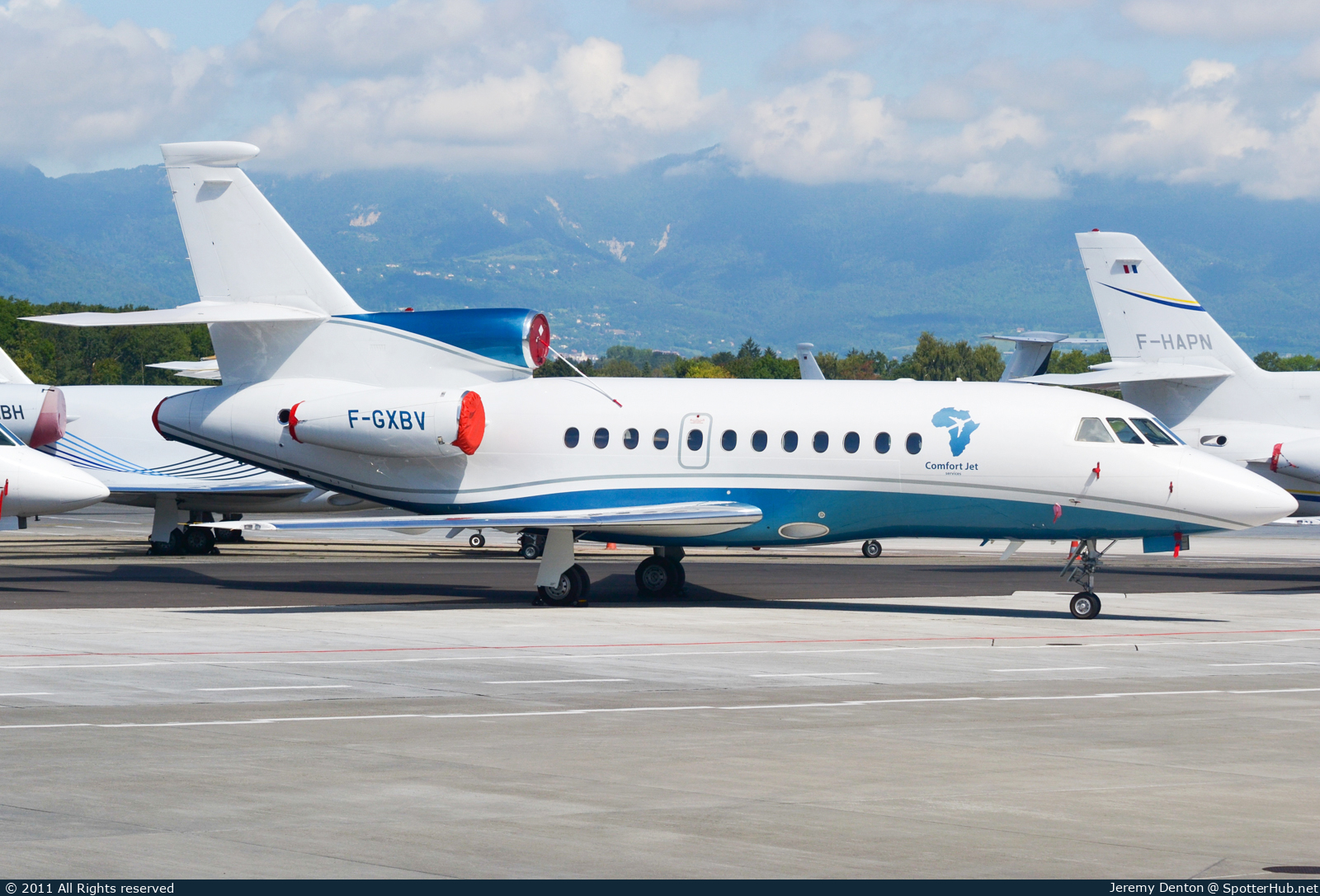 Photo of F-GXBV - Dassault Falcon 900EX operated by Comfort Jet Services