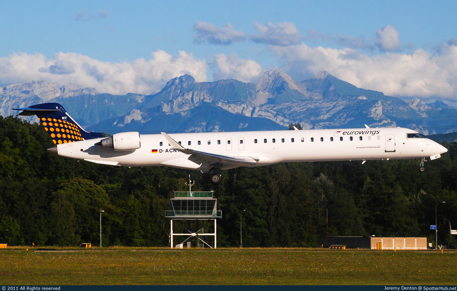 Photo of D-ACNT - Bombardier CRJ-900LR operated by Eurowings