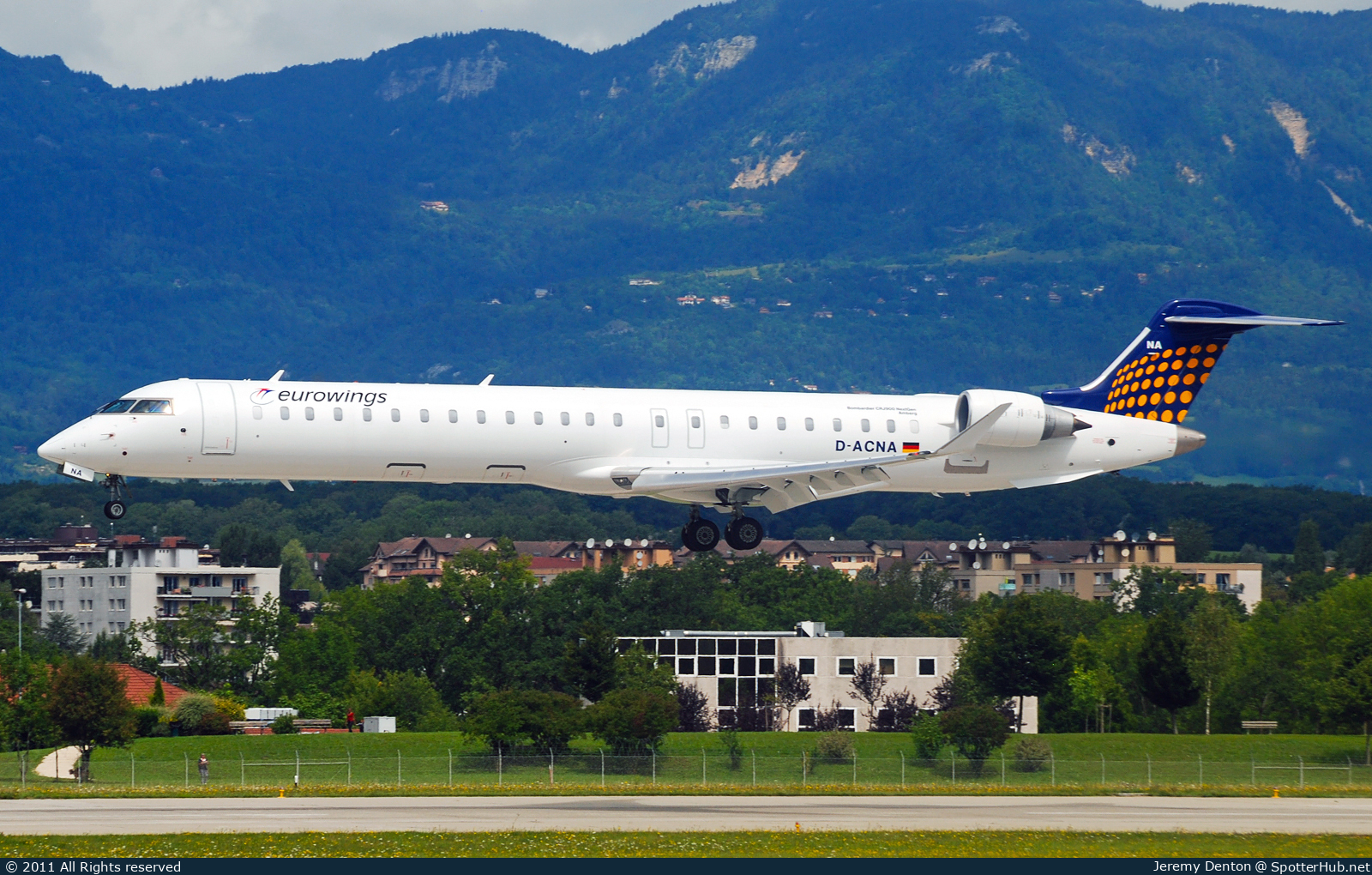 Photo of D-ACNA - Bombardier CRJ-900LR operated by Eurowings