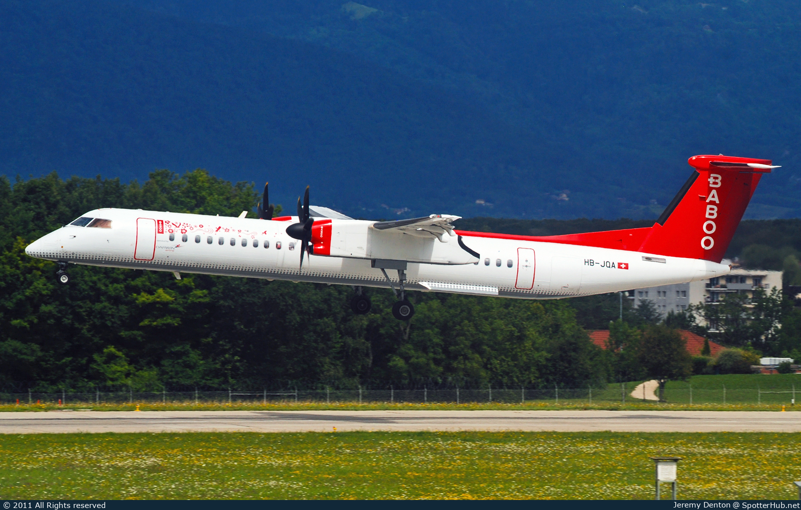 Photo of HB-JQA - Bombardier DHC-8-402 Dash 8 Q400 operated by Flybaboo