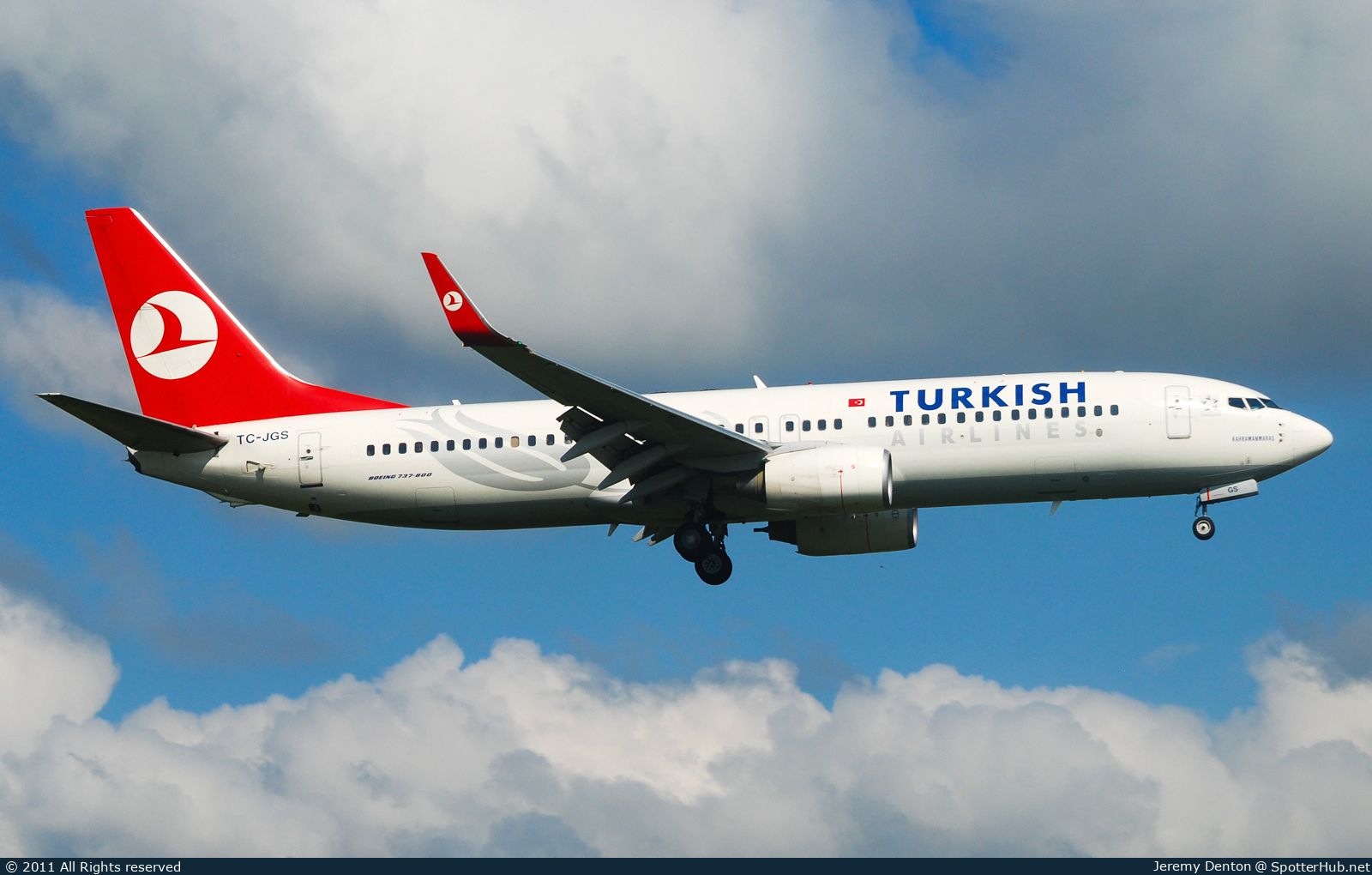 Photo of TC-JGS - Boeing 737-8F2 operated by Turkish Airlines