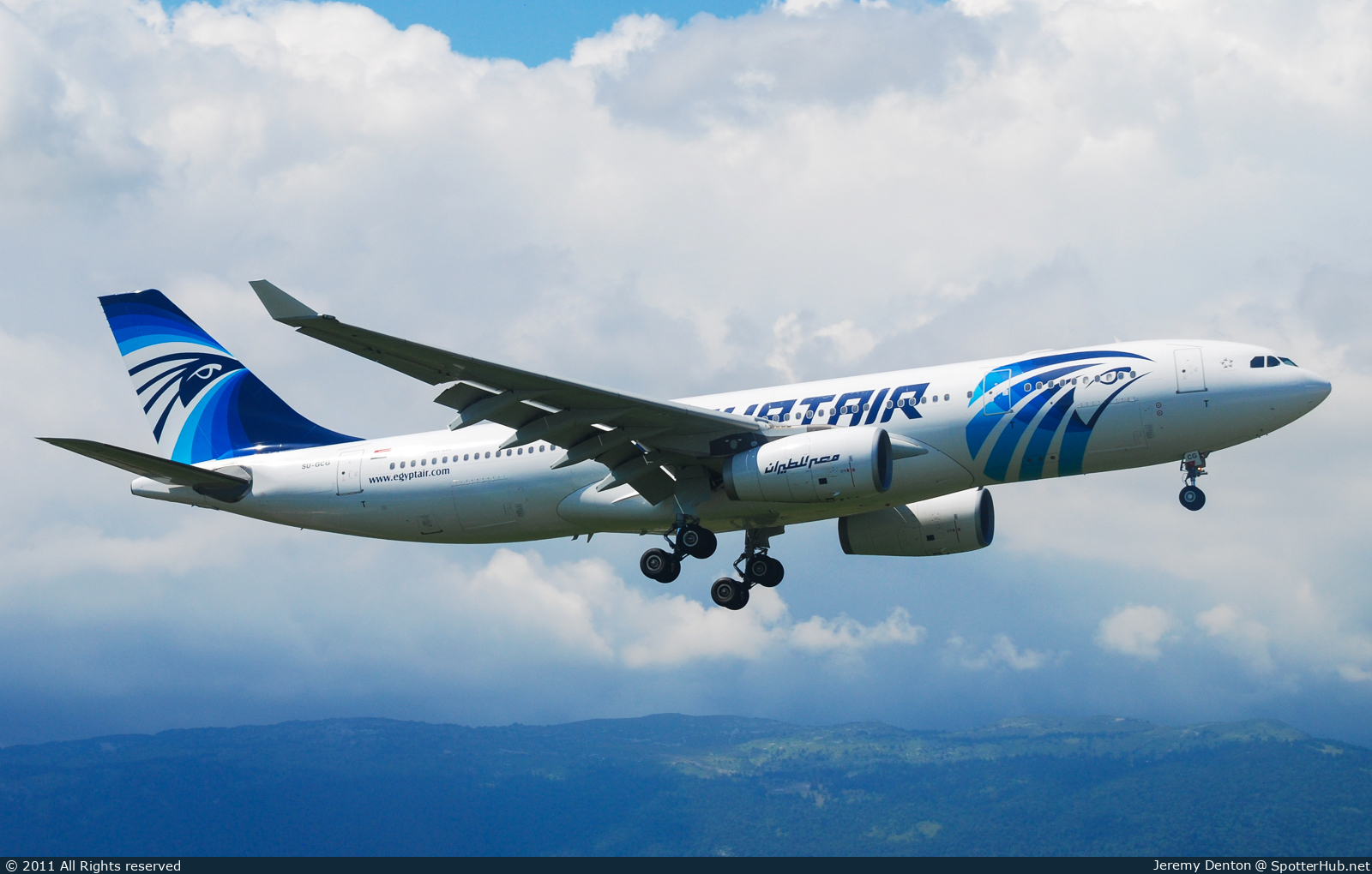 Photo of SU-GCG - Airbus A330-243 operated by Egyptair