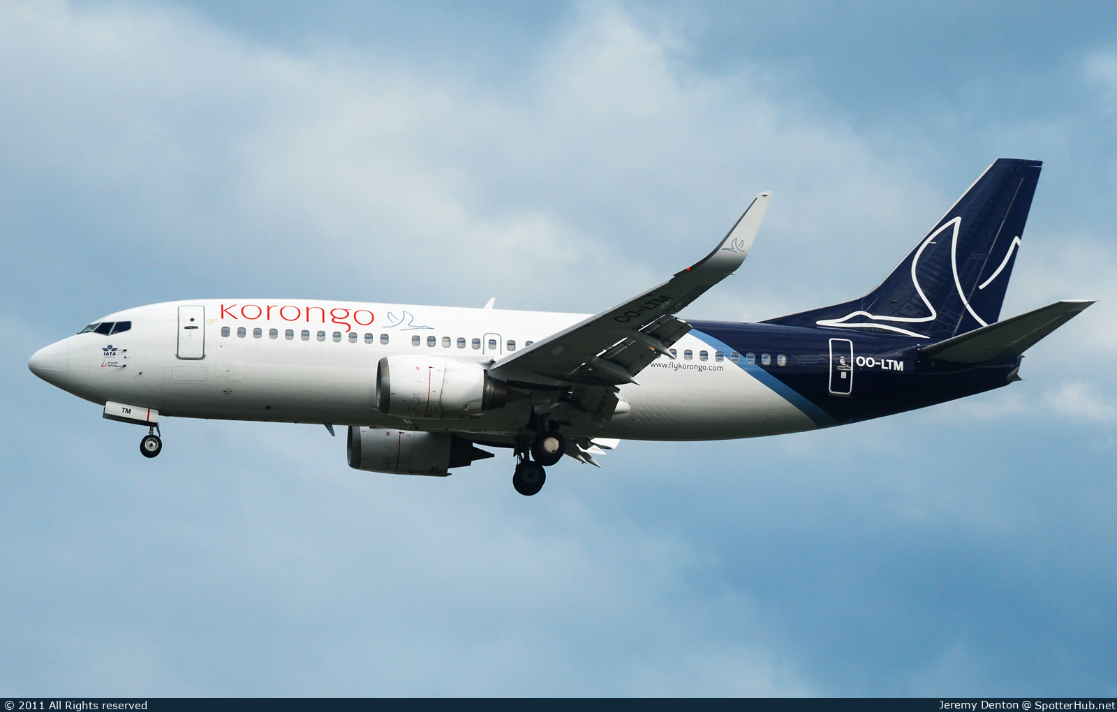 Photo of OO-LTM - Boeing 737-3M8 operated by Korongo Airlines (opb Brussels Airlines)