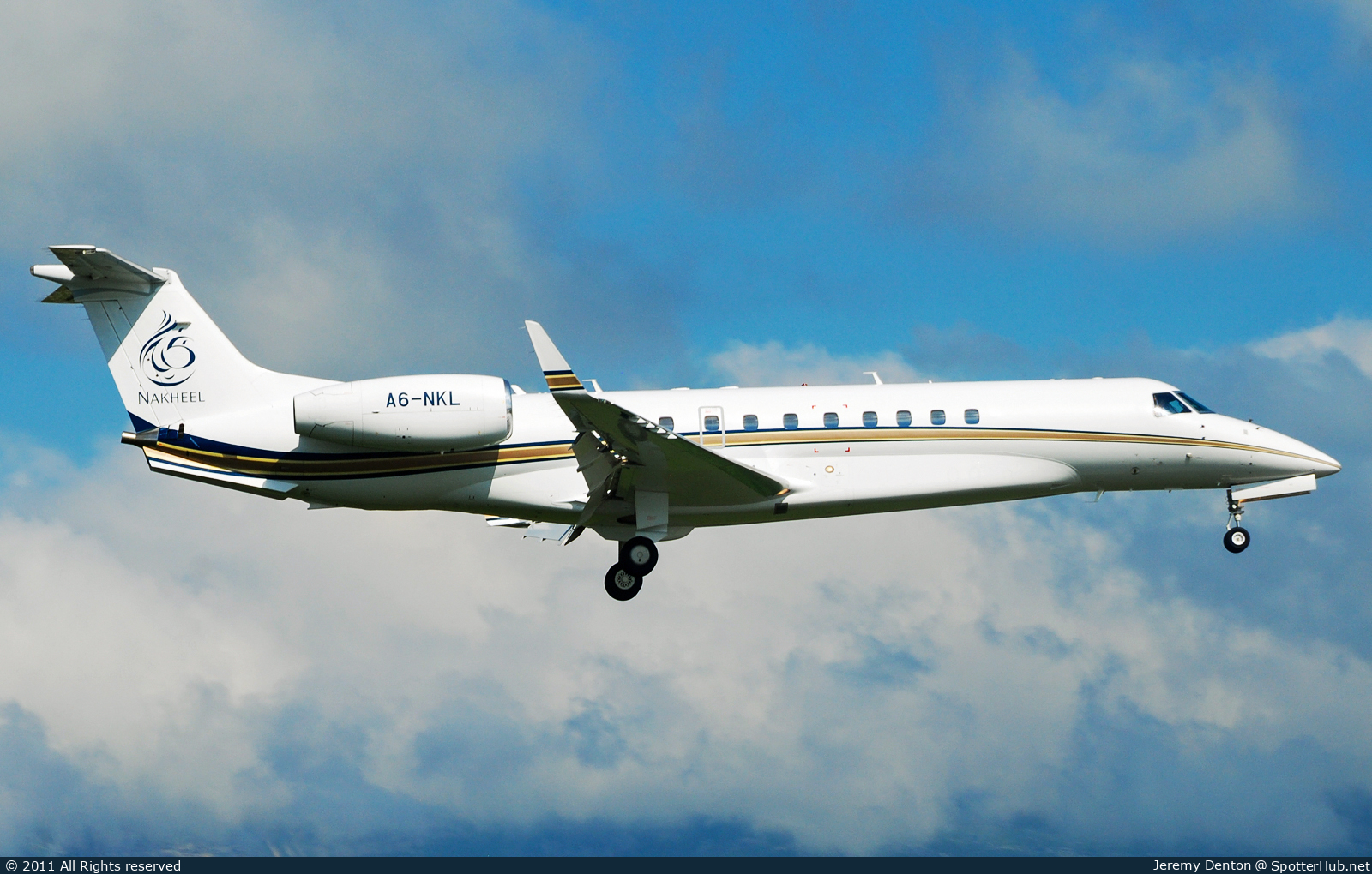 Photo of A6-NKL - Embraer Legacy 600 operated by Nakheel Aviation
