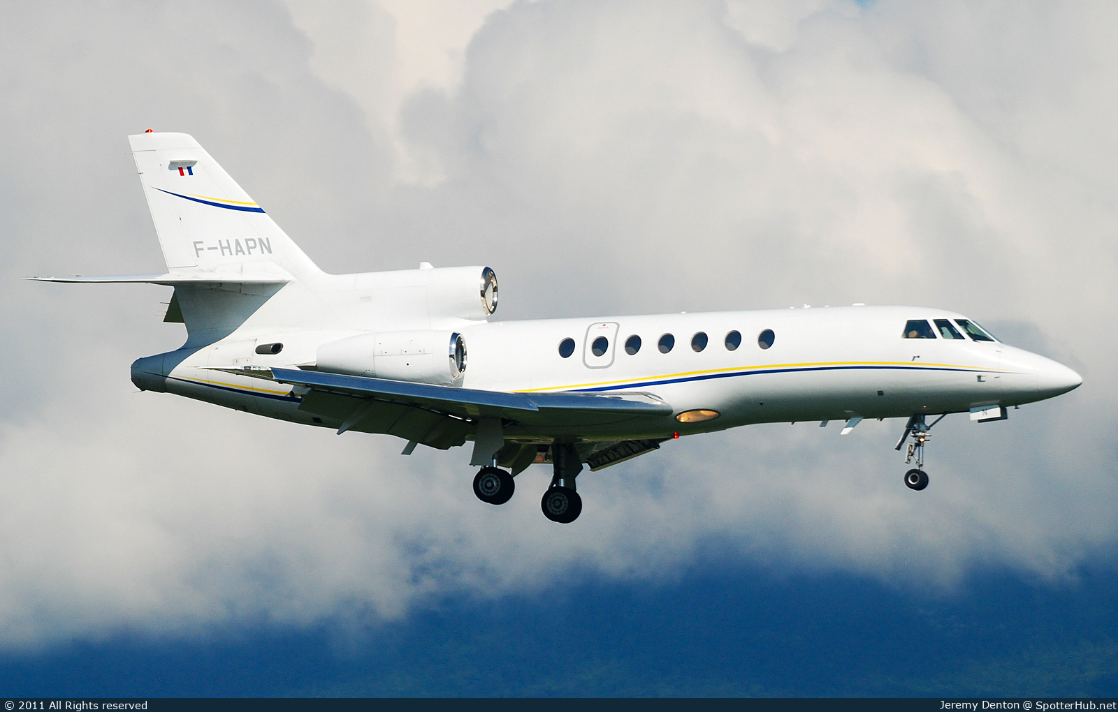 Photo of F-HAPN - Dassault Falcon 50EX operated by Michelin Air Service