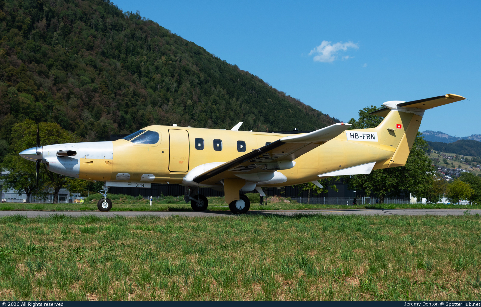 Photo of HB-FRN - Pilatus PC-12 PRO operated by Pilatus Business Aircraft