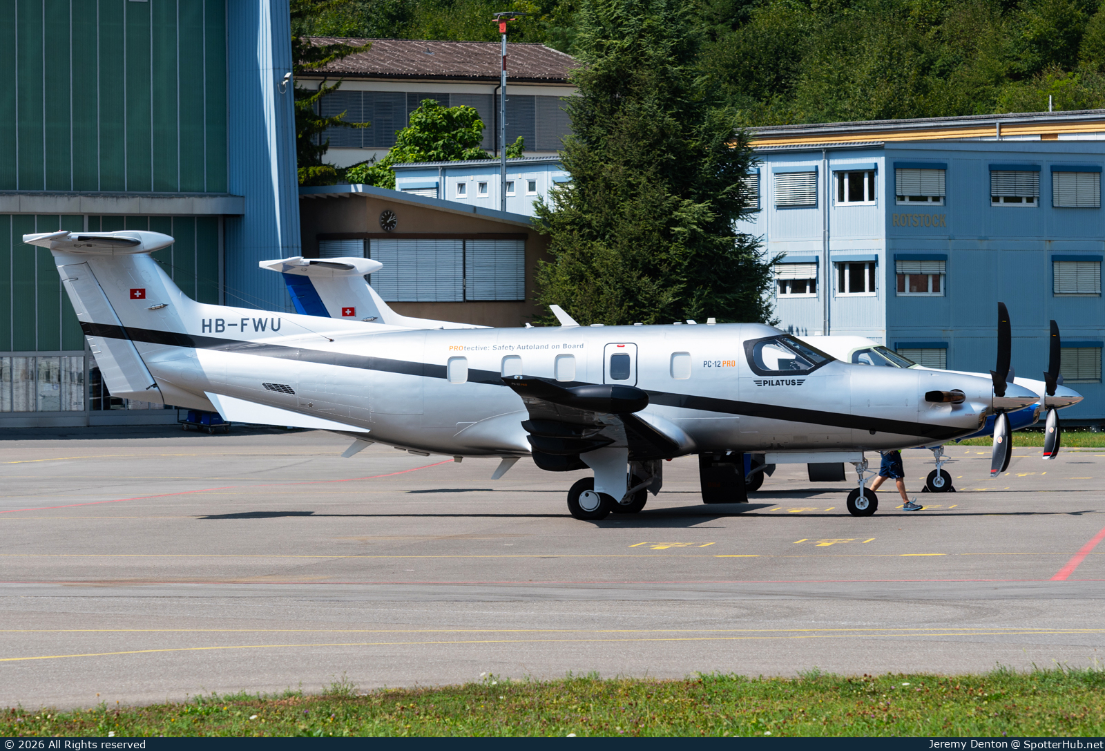 Photo of HB-FWU - Pilatus PC-12 PRO operated by Pilatus Business Aircraft